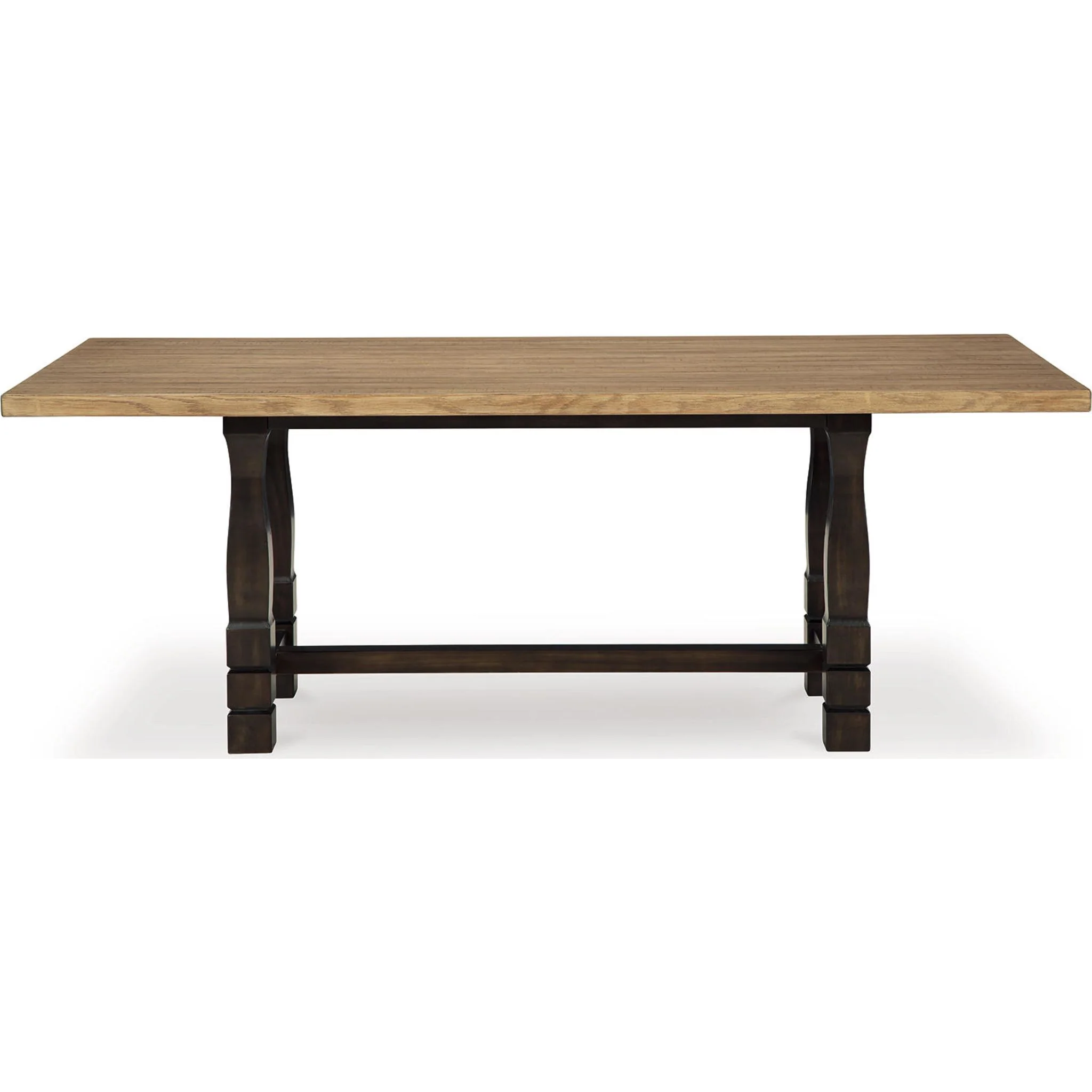 Charterton Dining Table - Two-tone Brown - (D753-25) - Image 3