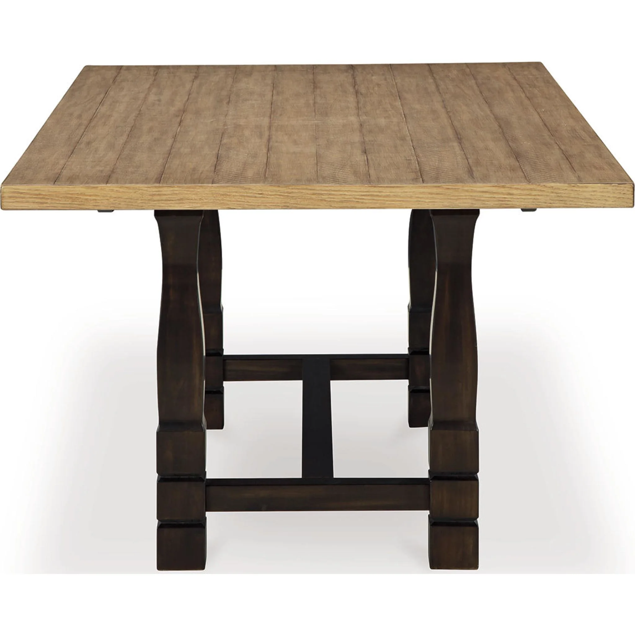 Charterton Dining Table - Two-tone Brown - (D753-25) - Image 4