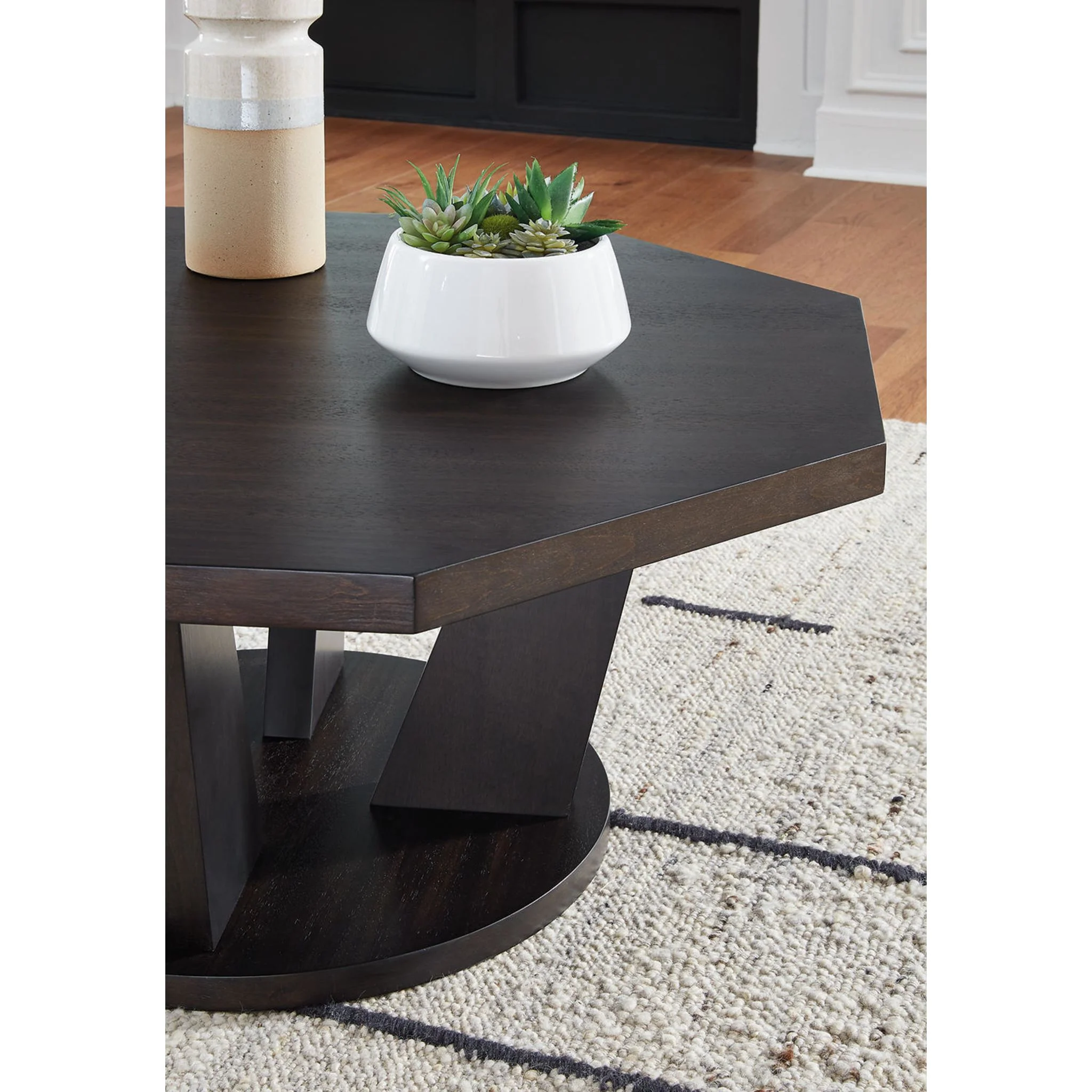 Chasinfield Accent Table - Dark Brown - Image 2