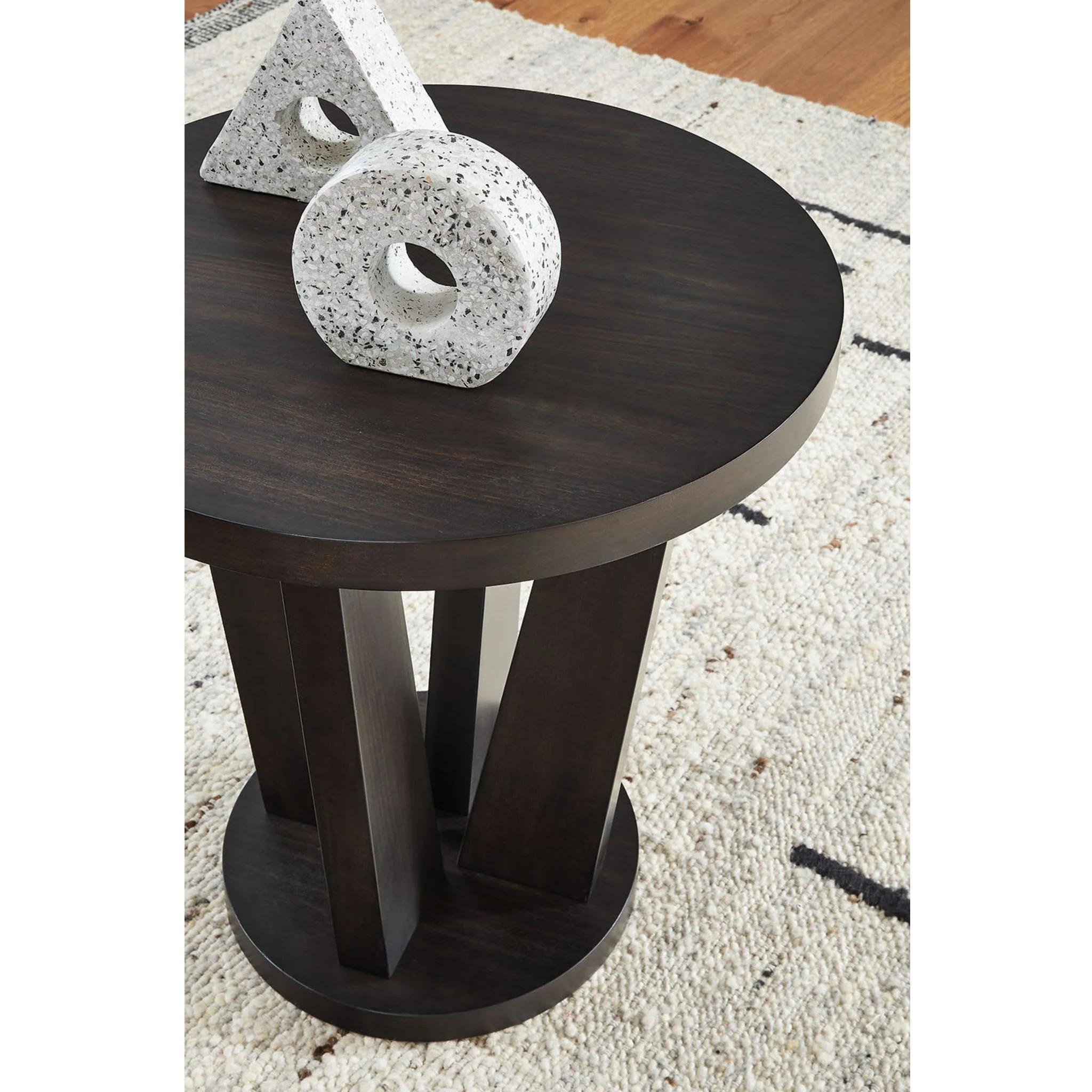 Chasinfield End Table - Dark Brown - Image 3