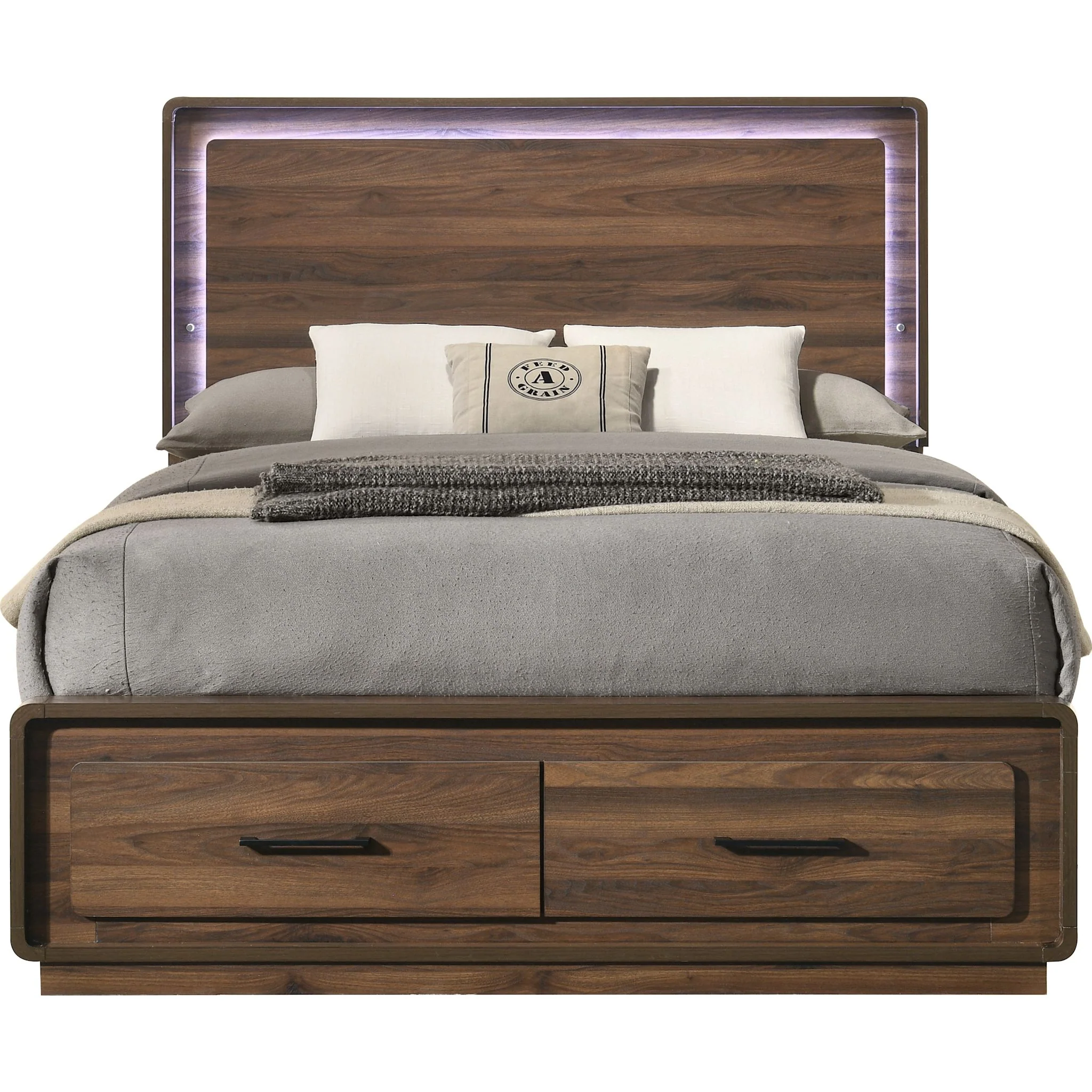 Chester Storage Bed - Walnut - Image 3