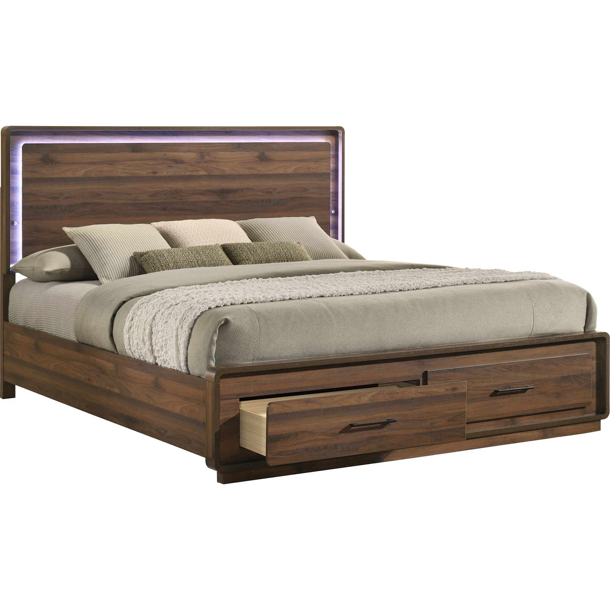 Chester Storage Bed - Walnut - Image 6