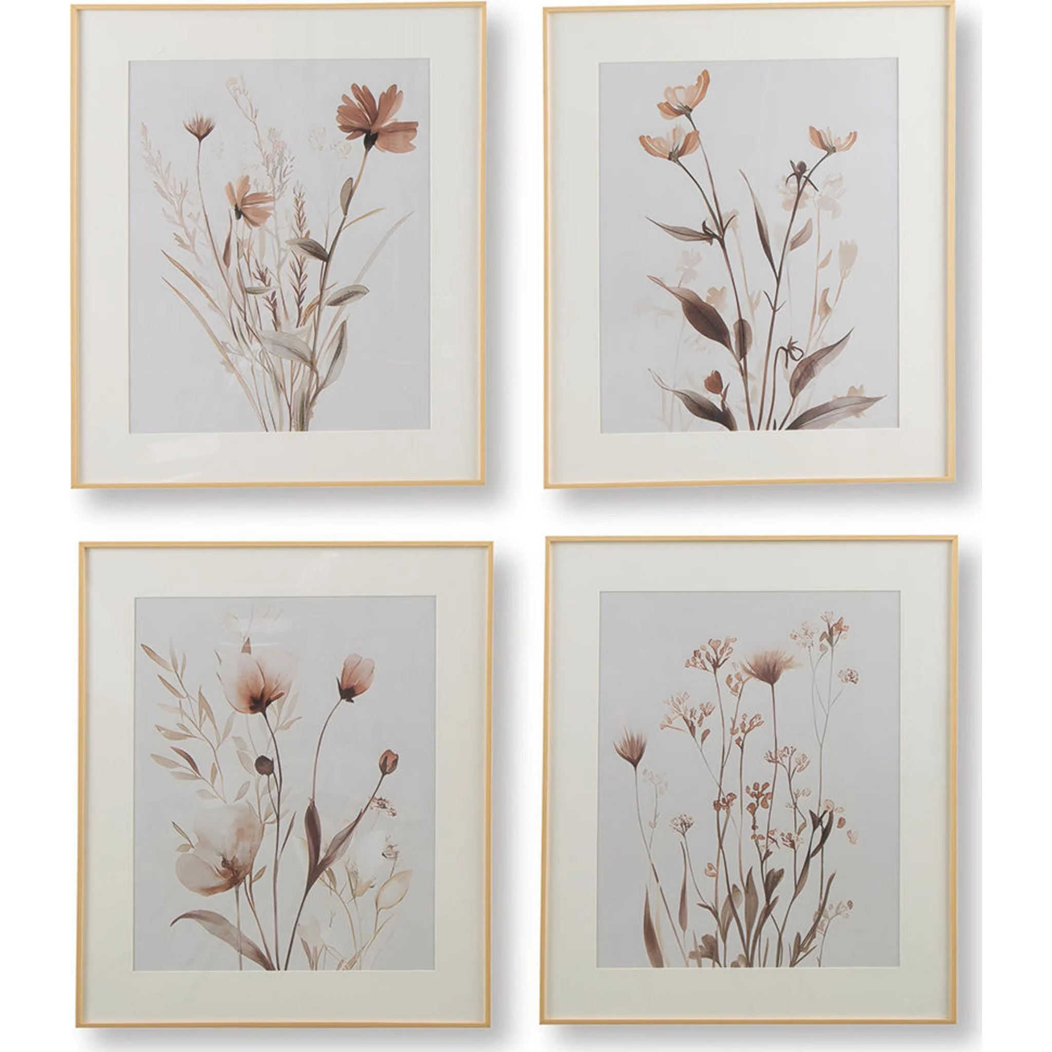 Chettings Wall Art (Set of 4) 23.00" x 27.00"