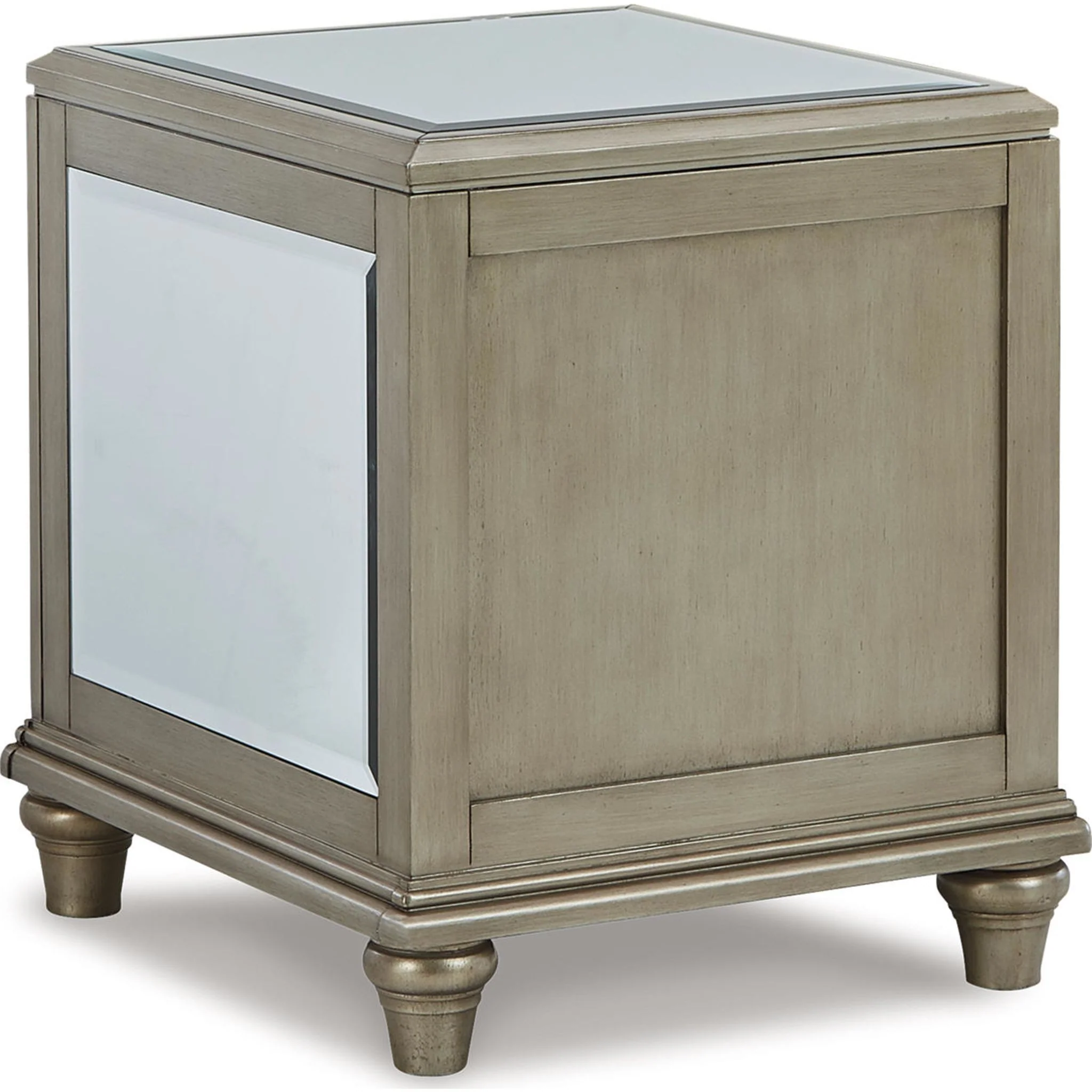 Chevanna End Table - Platinum - Image 5