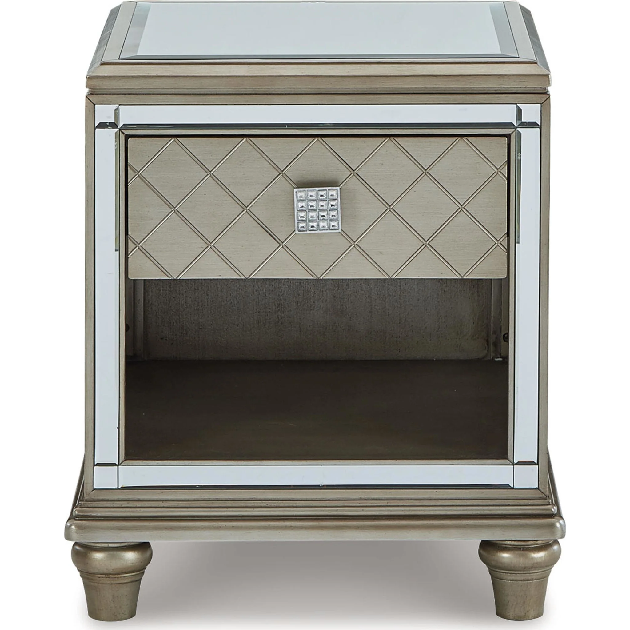 Chevanna End Table - Platinum - Image 6