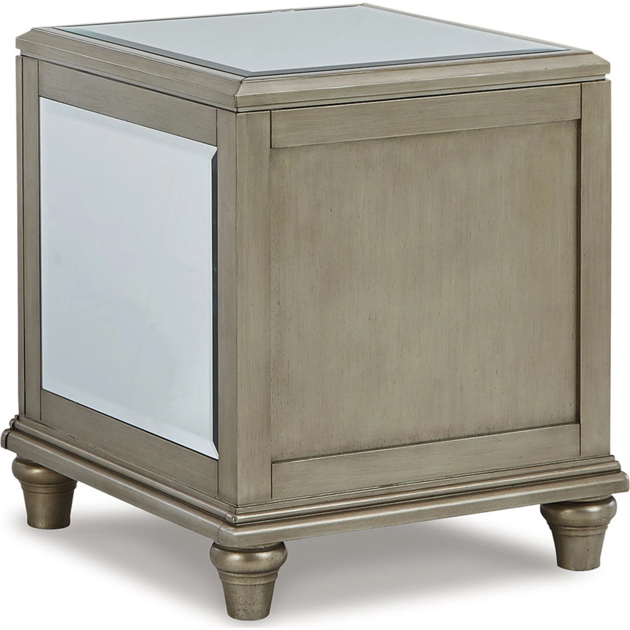 Chevanna End Table - Platinum - Image 9