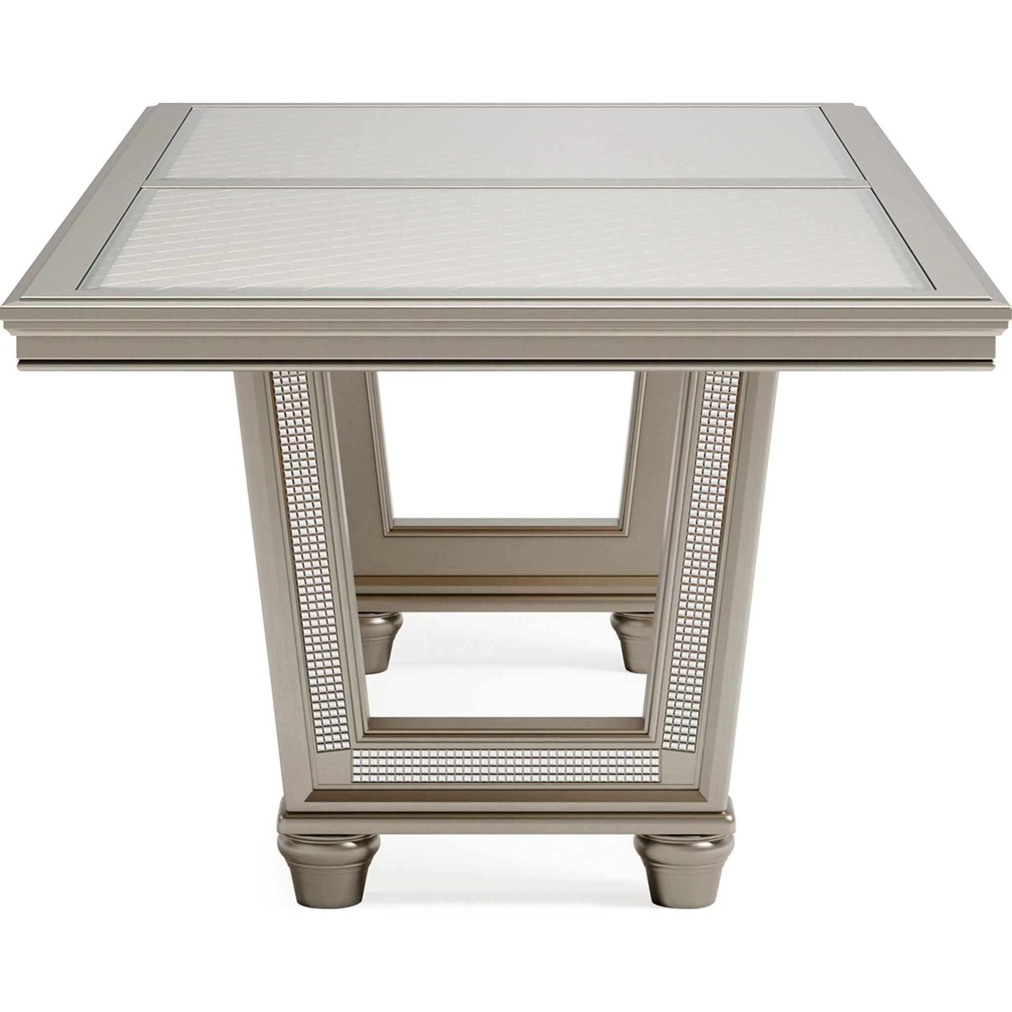Chevanna Dining Table - Platinum - (D744-25) - Image 4