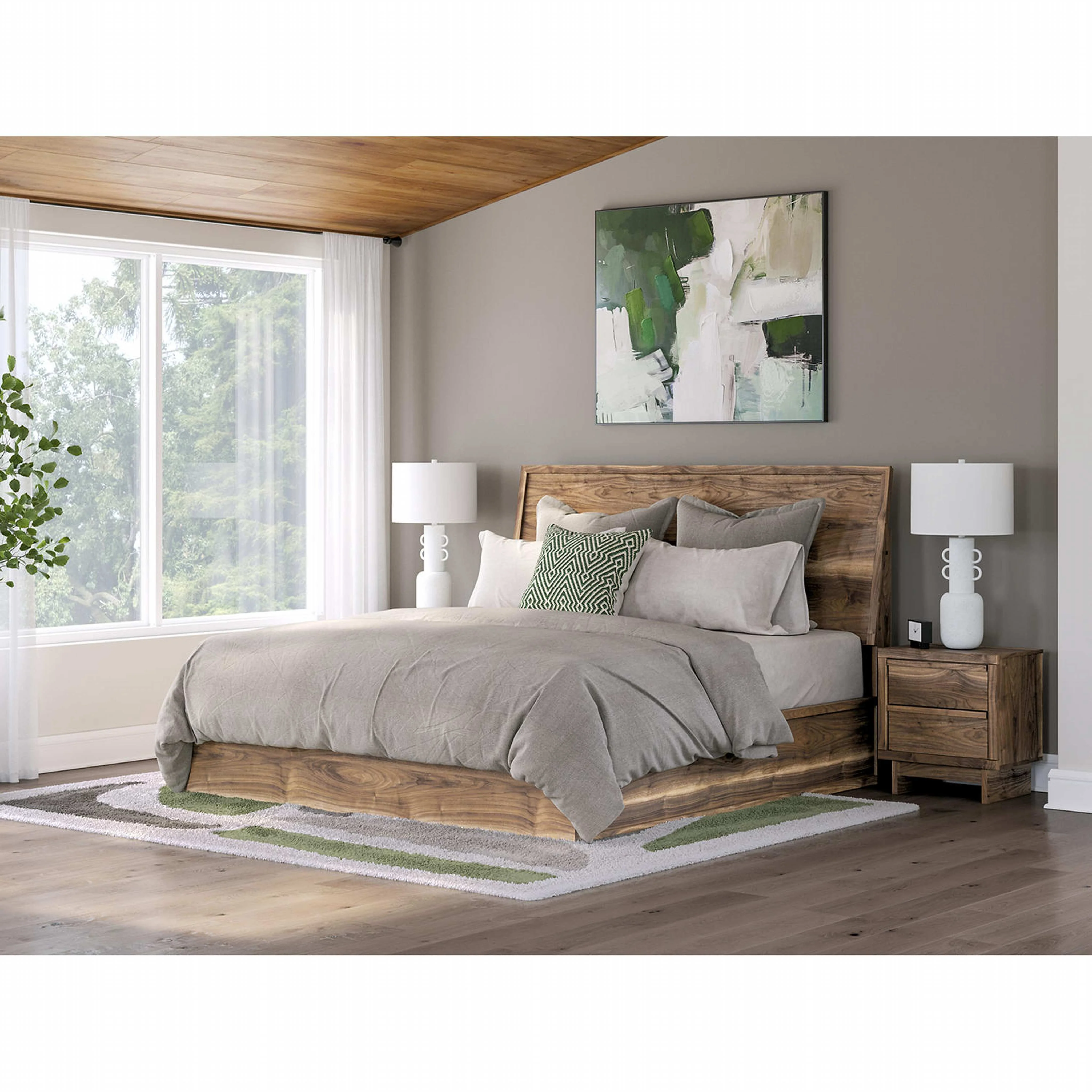 Chirason King Panel Bed - Brown - Image 11