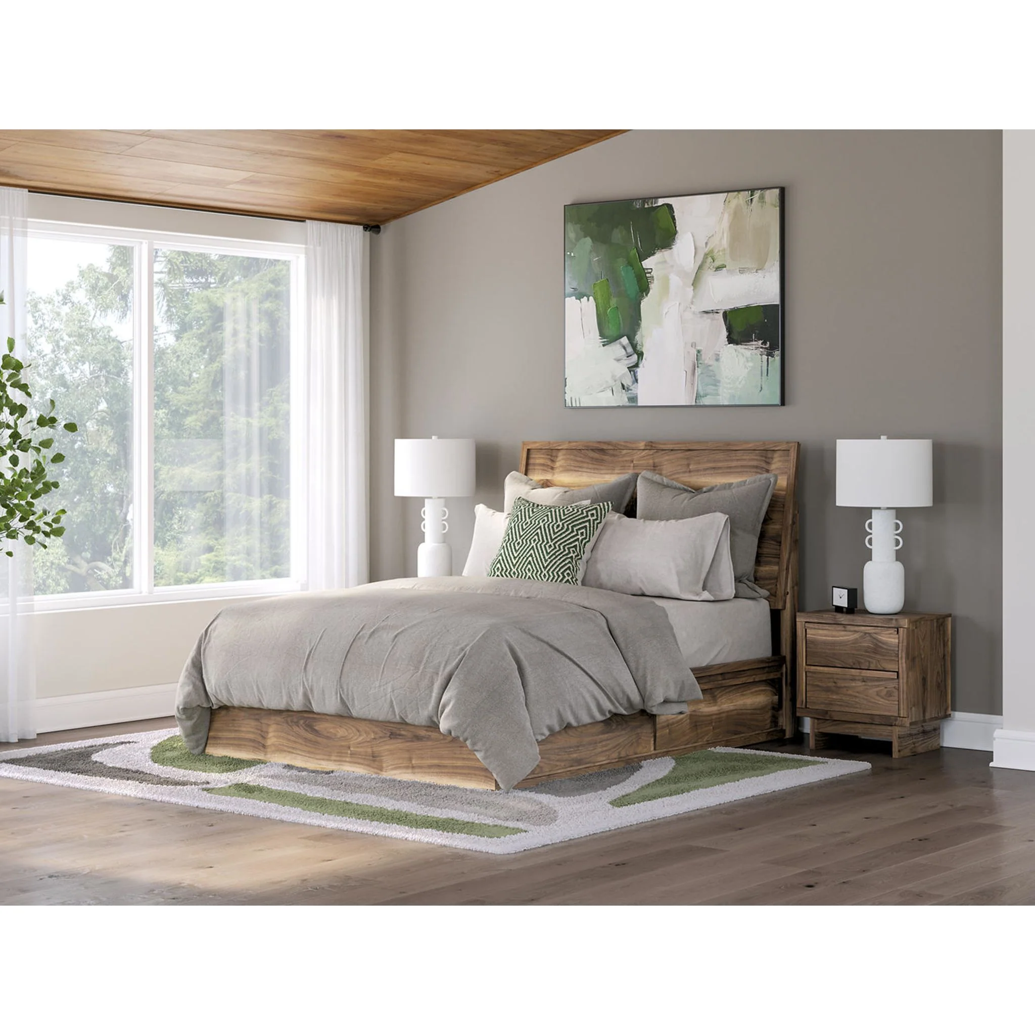 Chirason Queen Storage Bed - Brown - Image 11