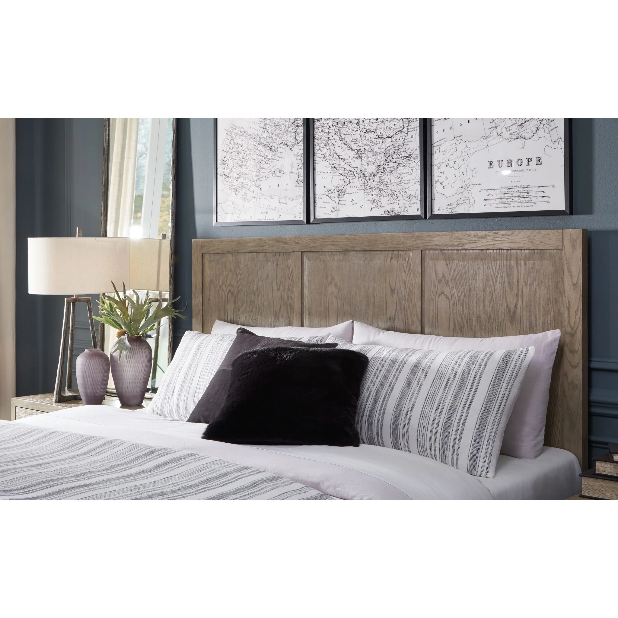 Chrestner Queen Panel Bed - Gray - Image 6