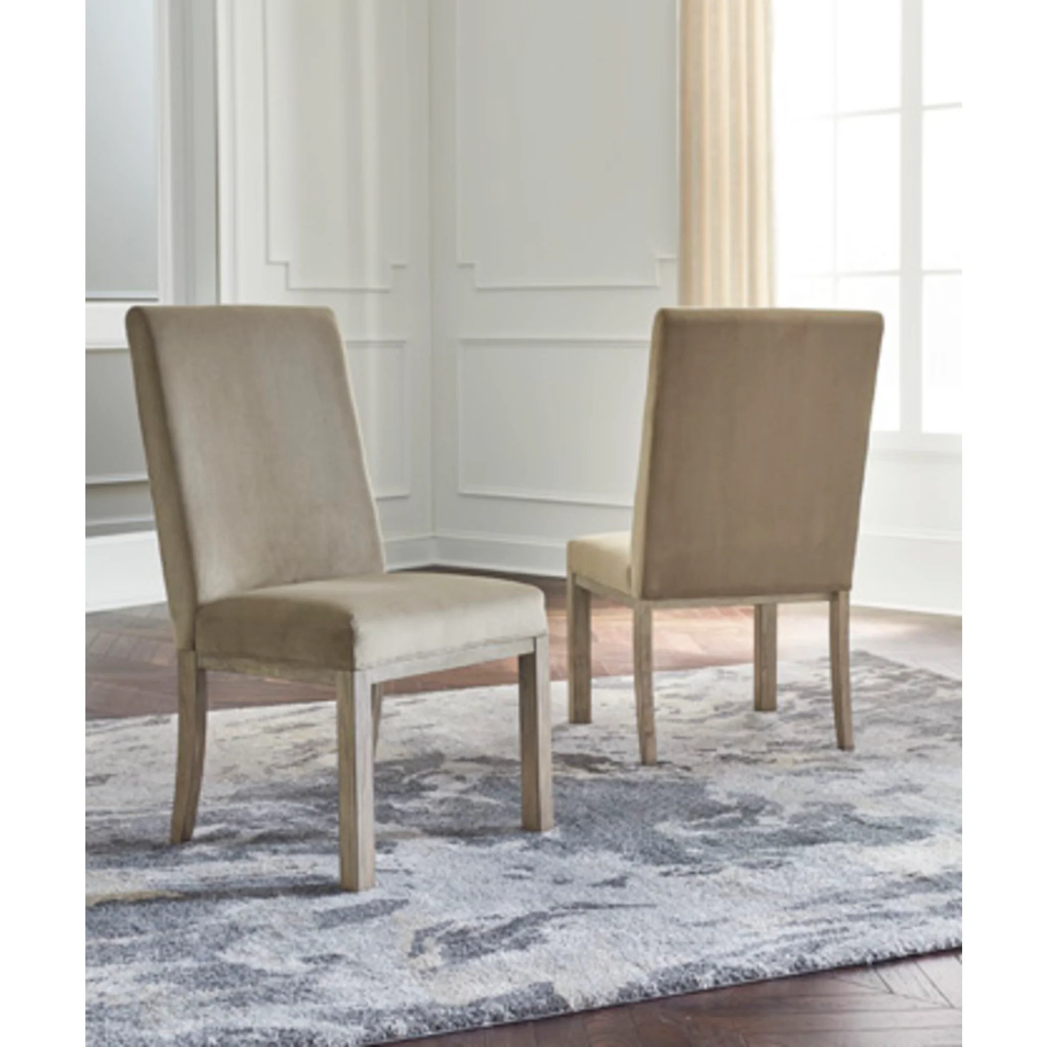 Chrestner Side Chair - Gray/Brown - (D983-01) - Image 3