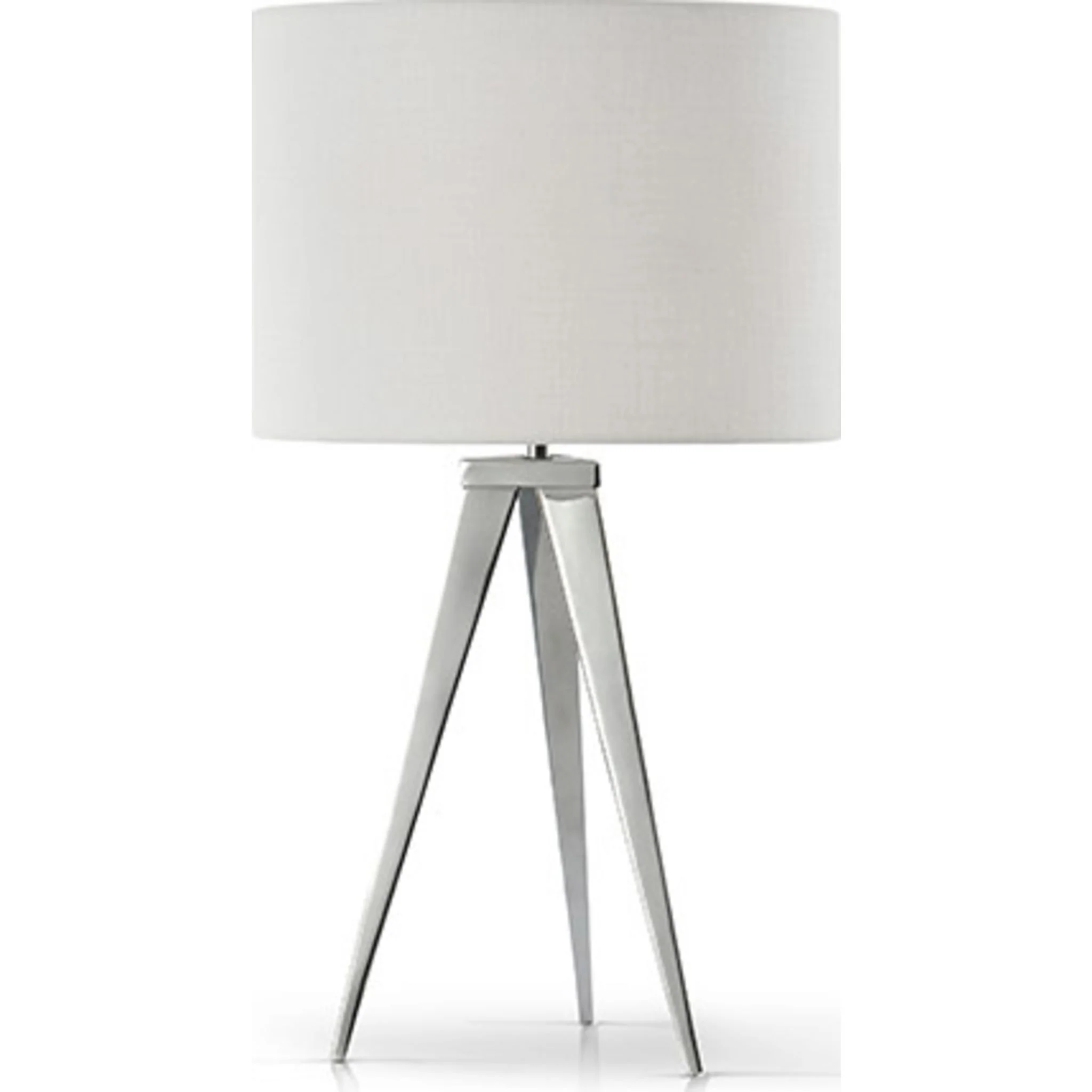 Chrome Table Lamp 25.00"