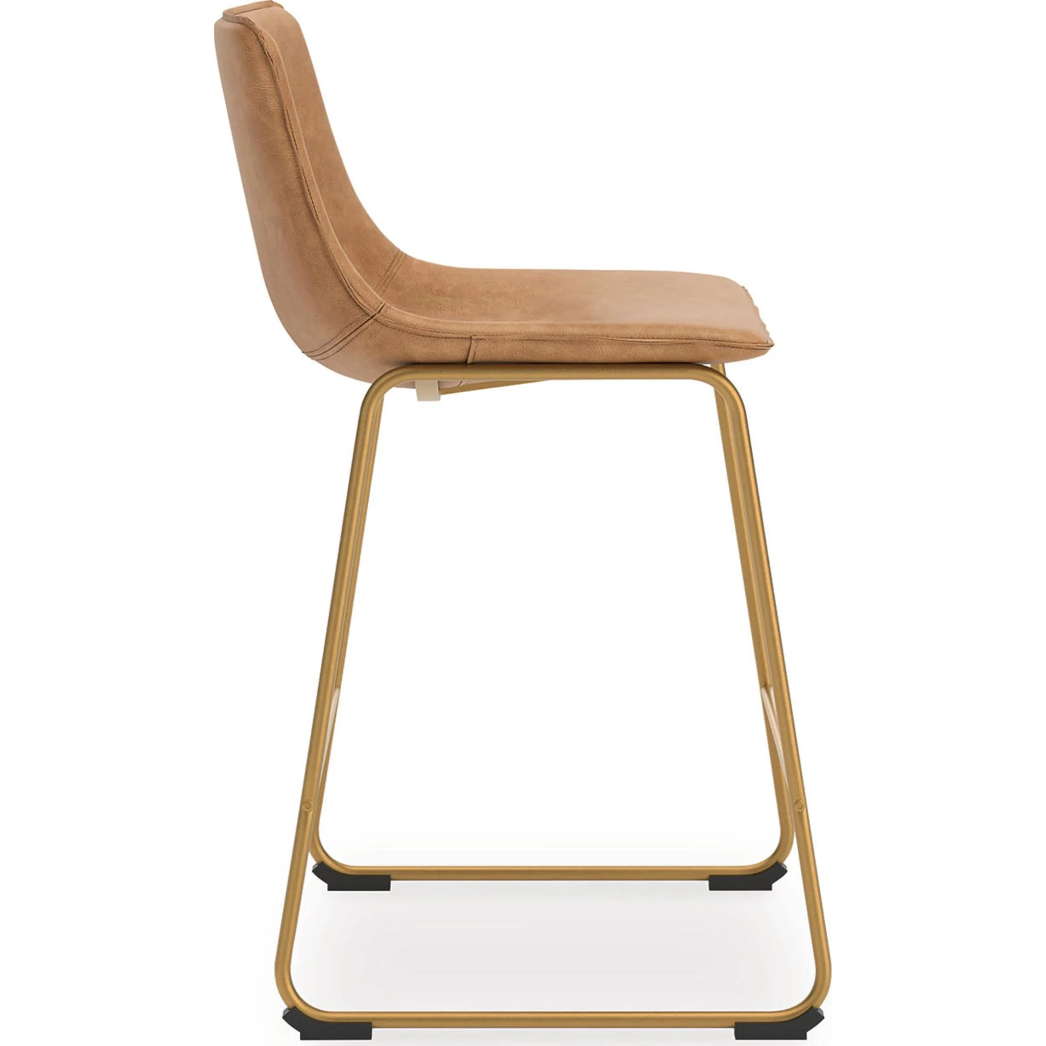 Ciabori Bar Height Stool - Toast/Gold - (PCD373-330) - Image 9