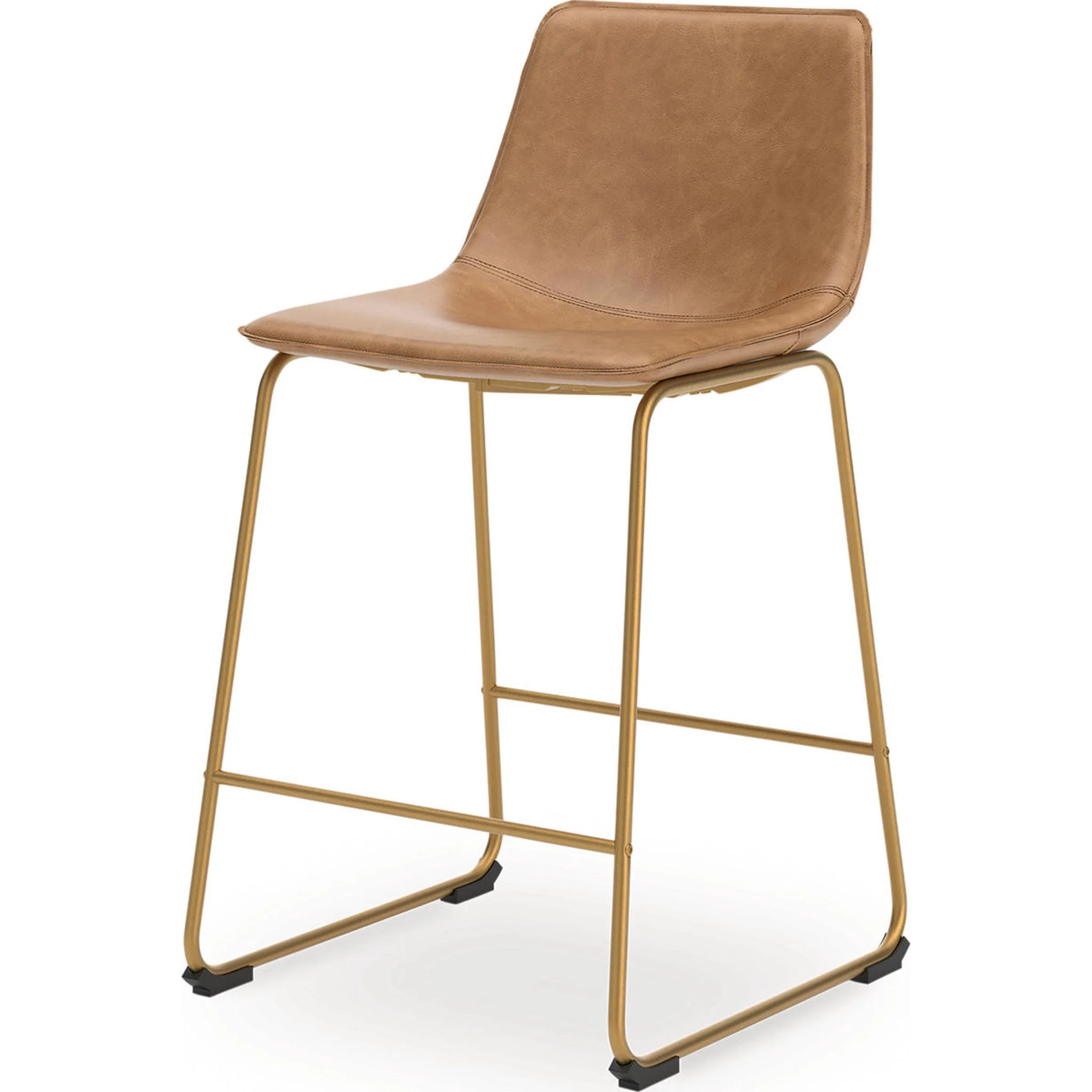 Ciabori Counter Height Stool - Toast/Gold - (PCD373-324) - Image 4