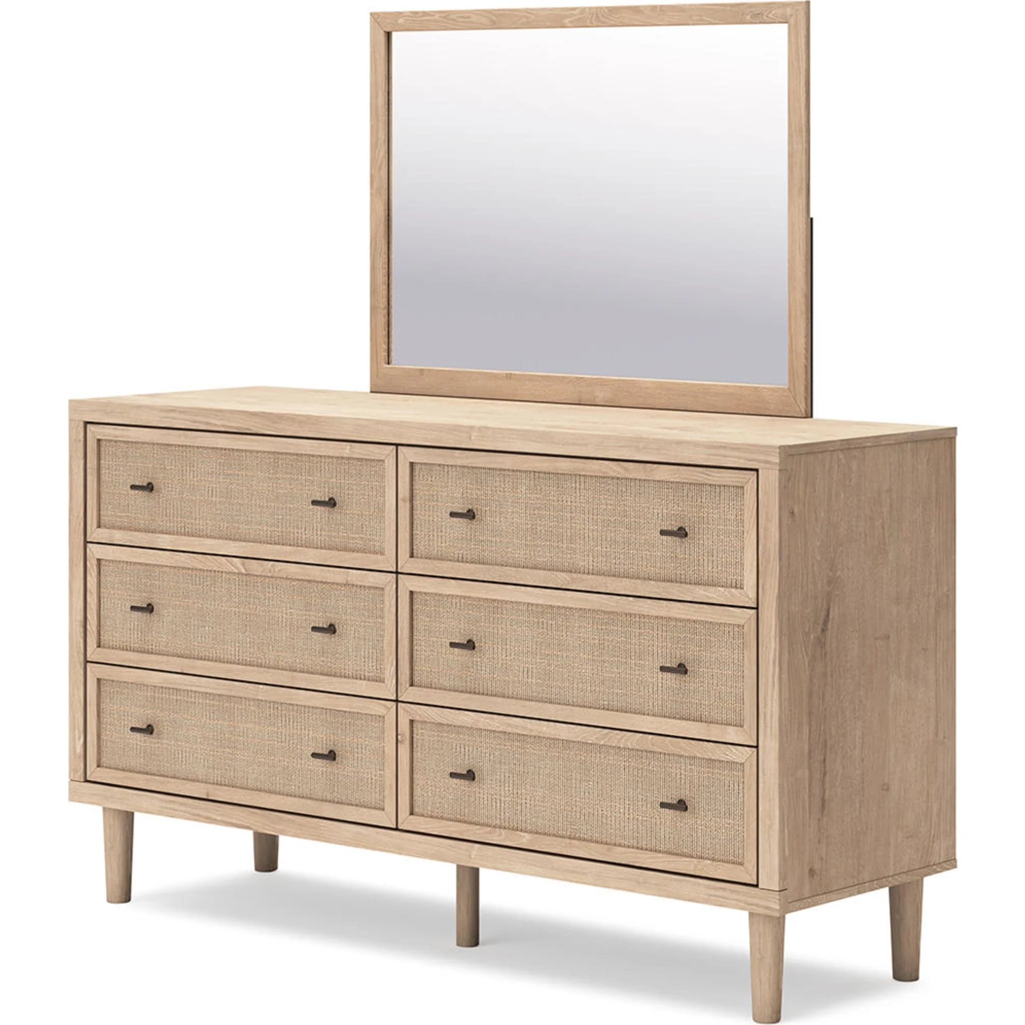 Cielden 6 Piece Platform Bedroom - Two-tone - Image 4