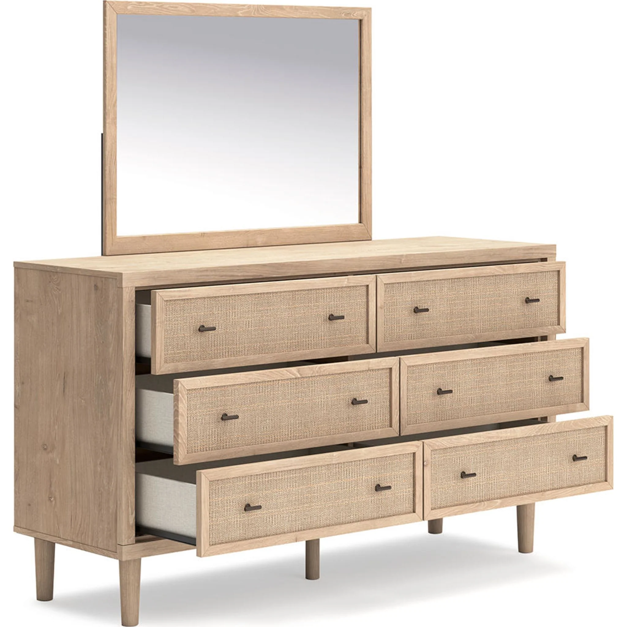 Cielden 6 Piece Platform Bedroom - Two-tone - Image 5