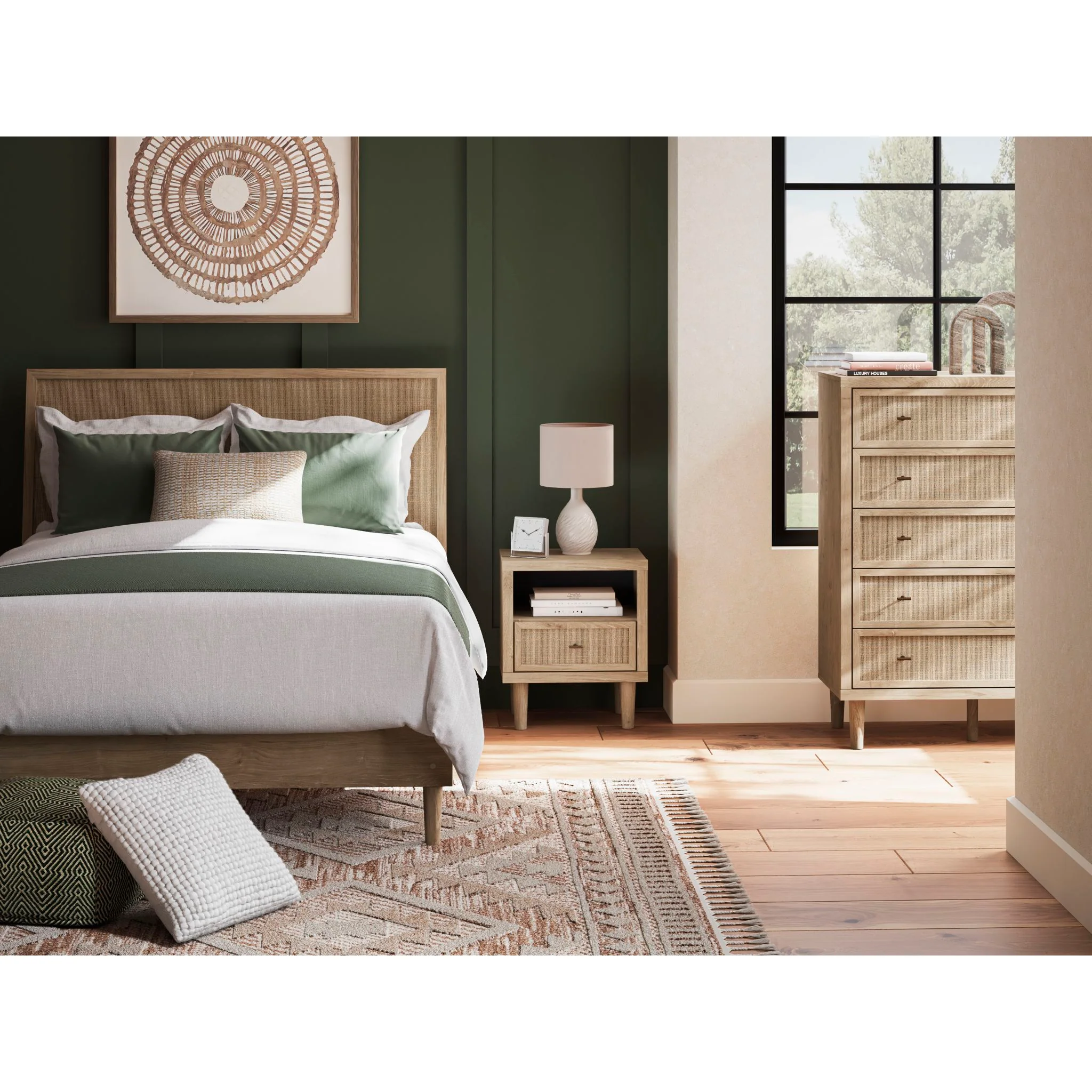 Cielden Platform Bed - Two-tone - Image 11