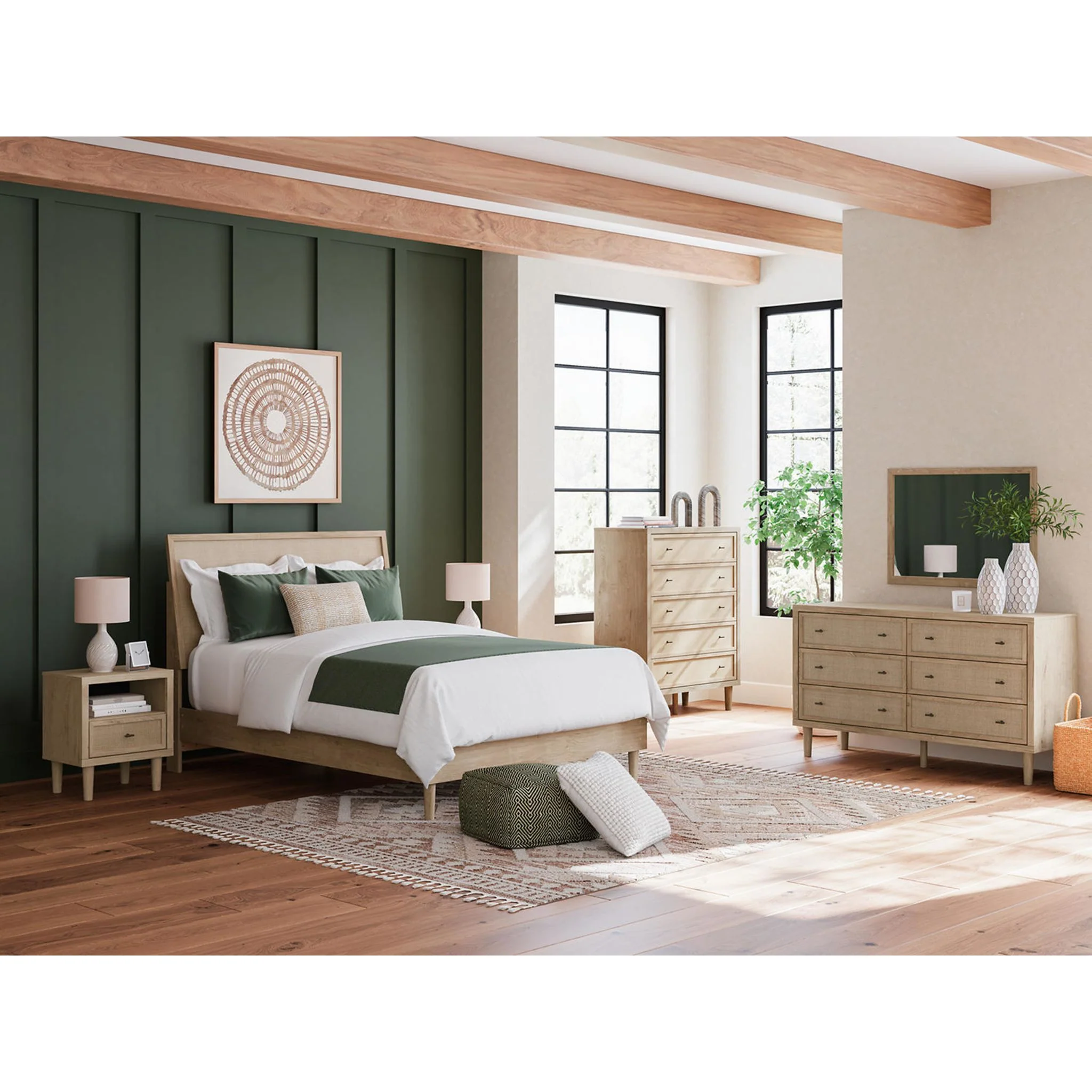 Cielden Platform Bed - Two-tone - Image 15