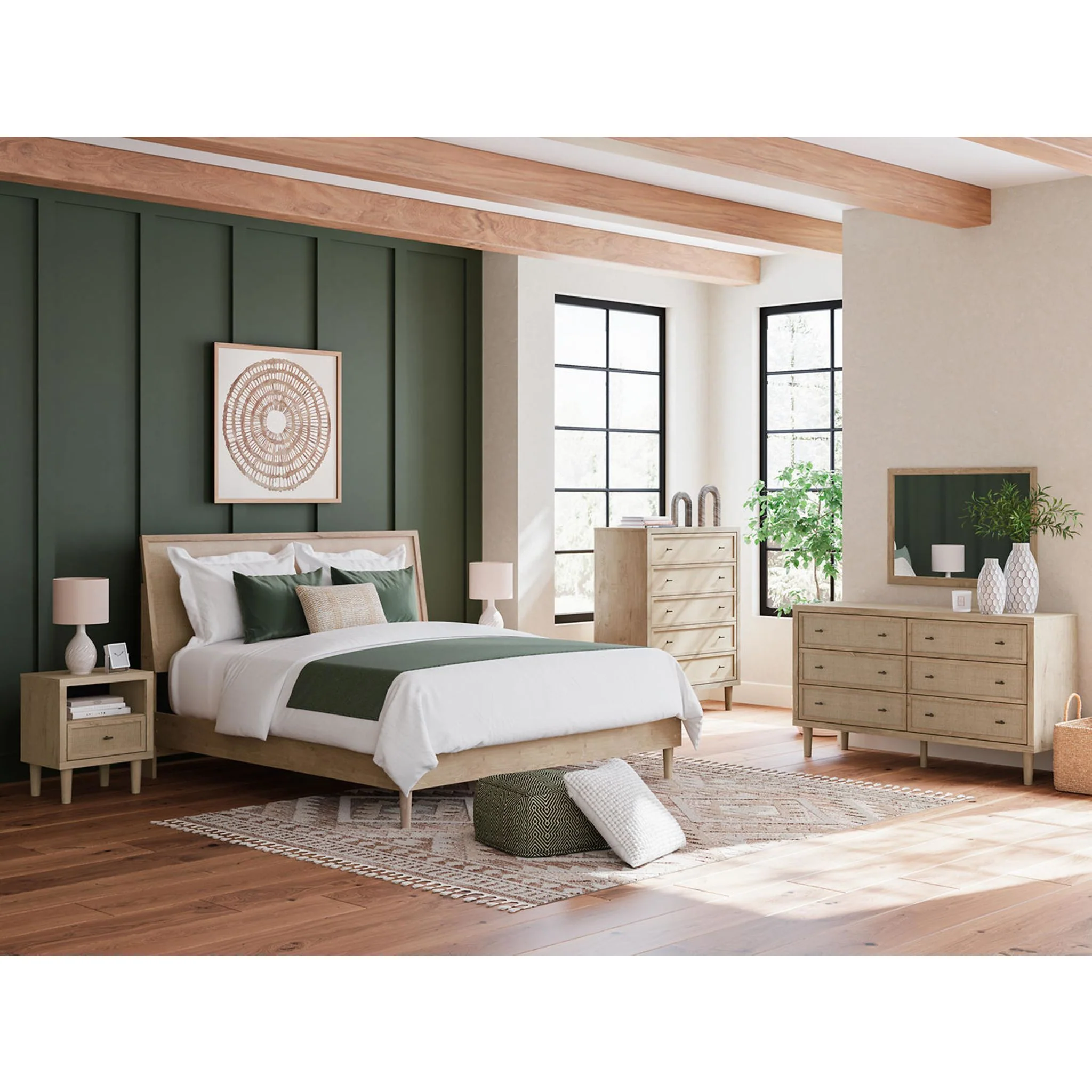 Cielden Platform Bed - Two-tone - Image 41