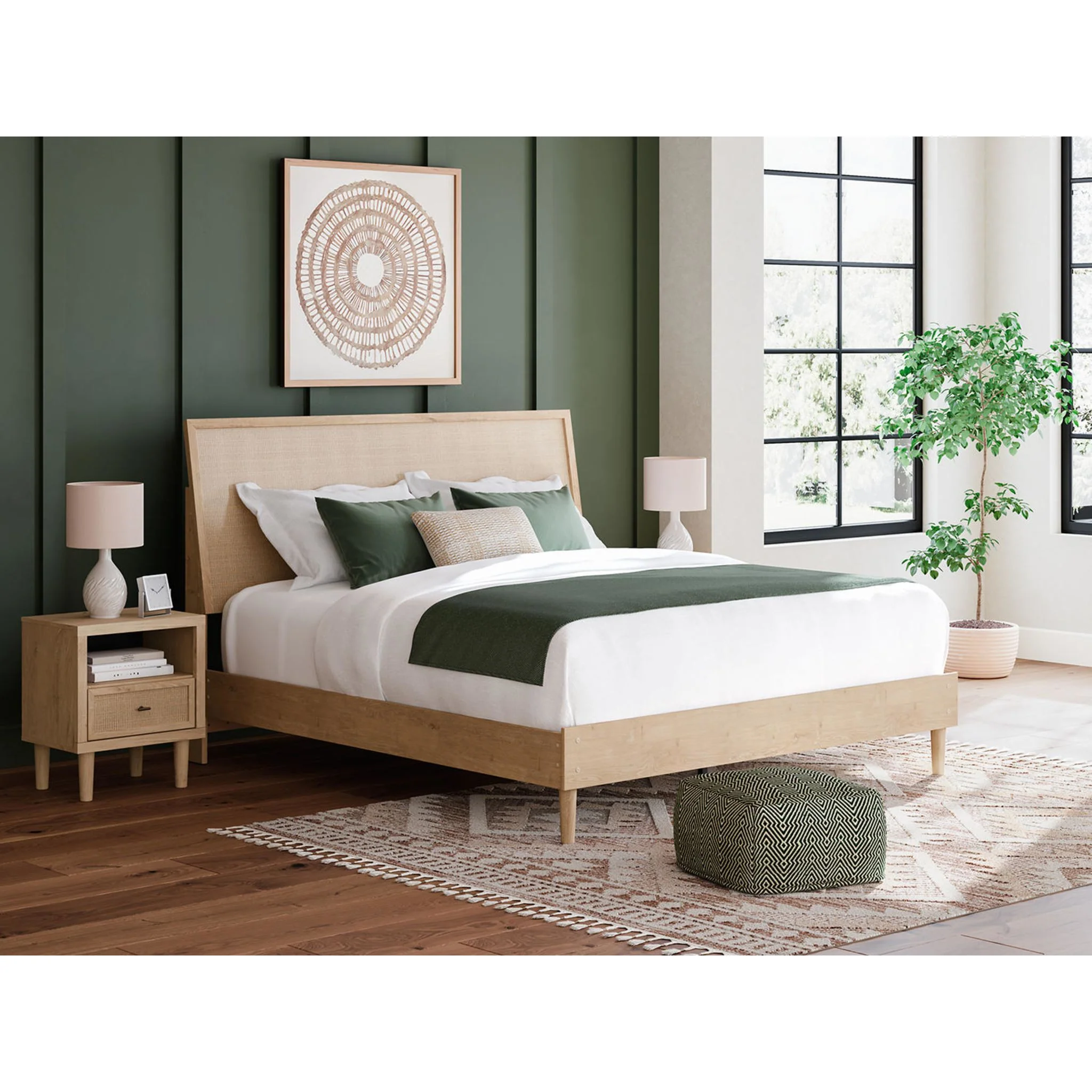 Cielden Platform Bed - Two-tone - Image 49