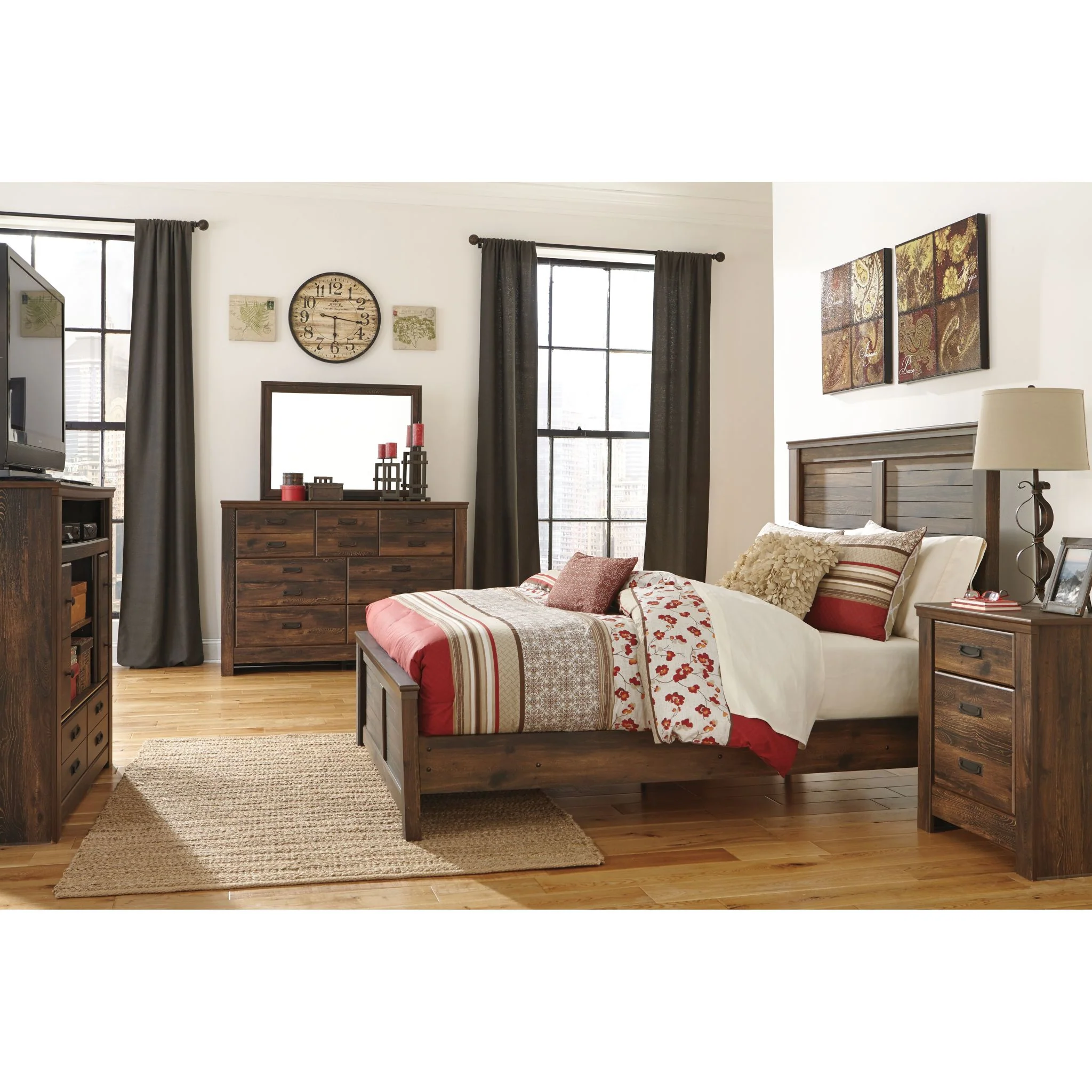 Quinden Dresser - Dark Brown - Image 11