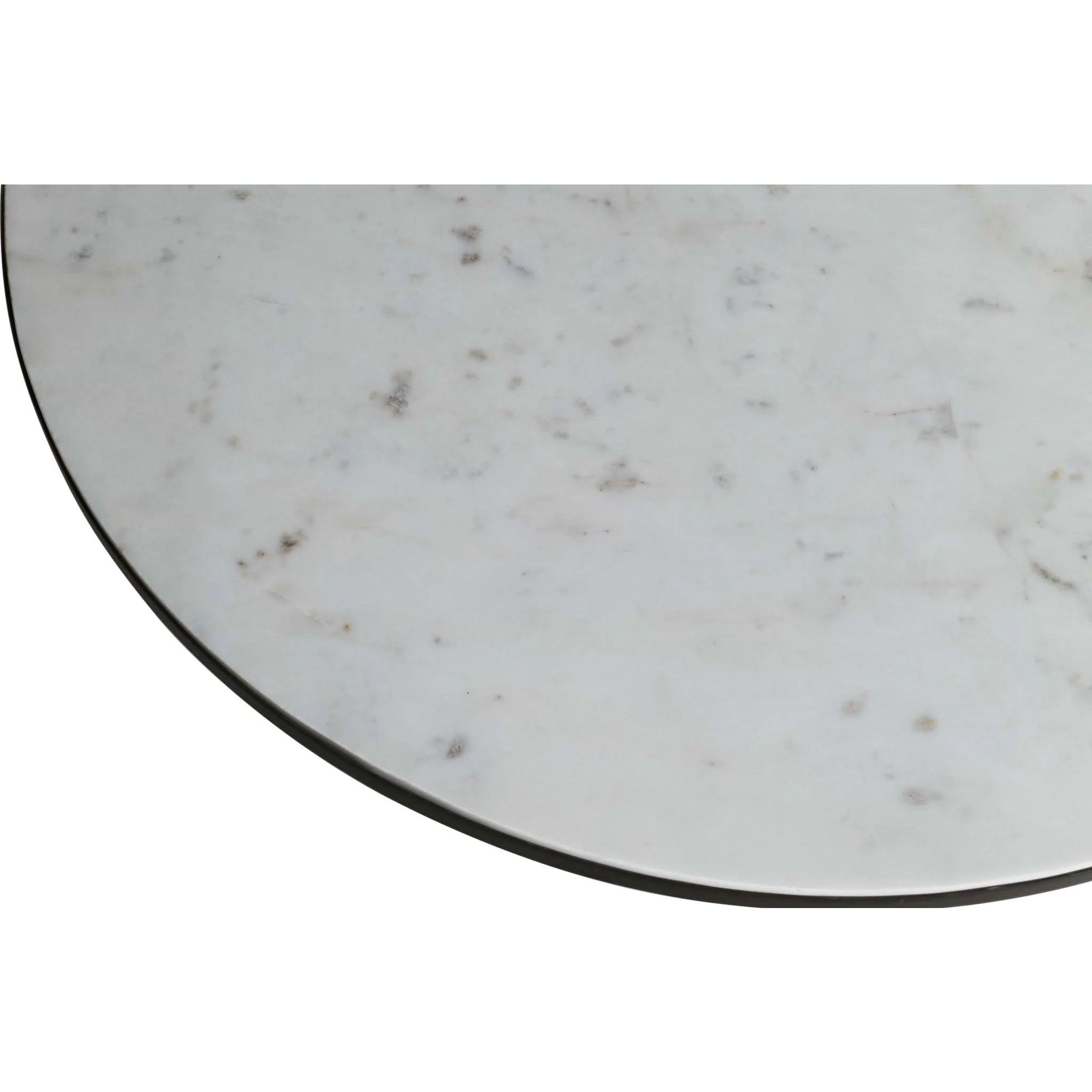 Circularity Coffee Table - White and Gunmetal - Image 4