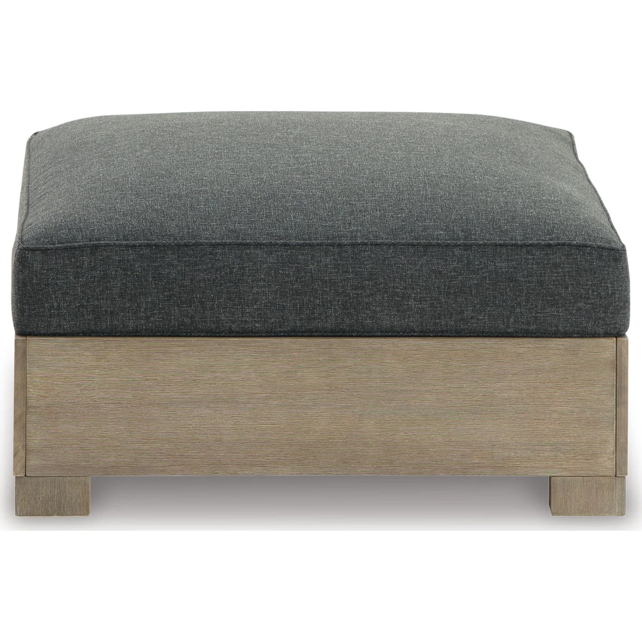 Citrine Park 5 Piece Outdoor Modular Seating - Grey/Brown - Image 4