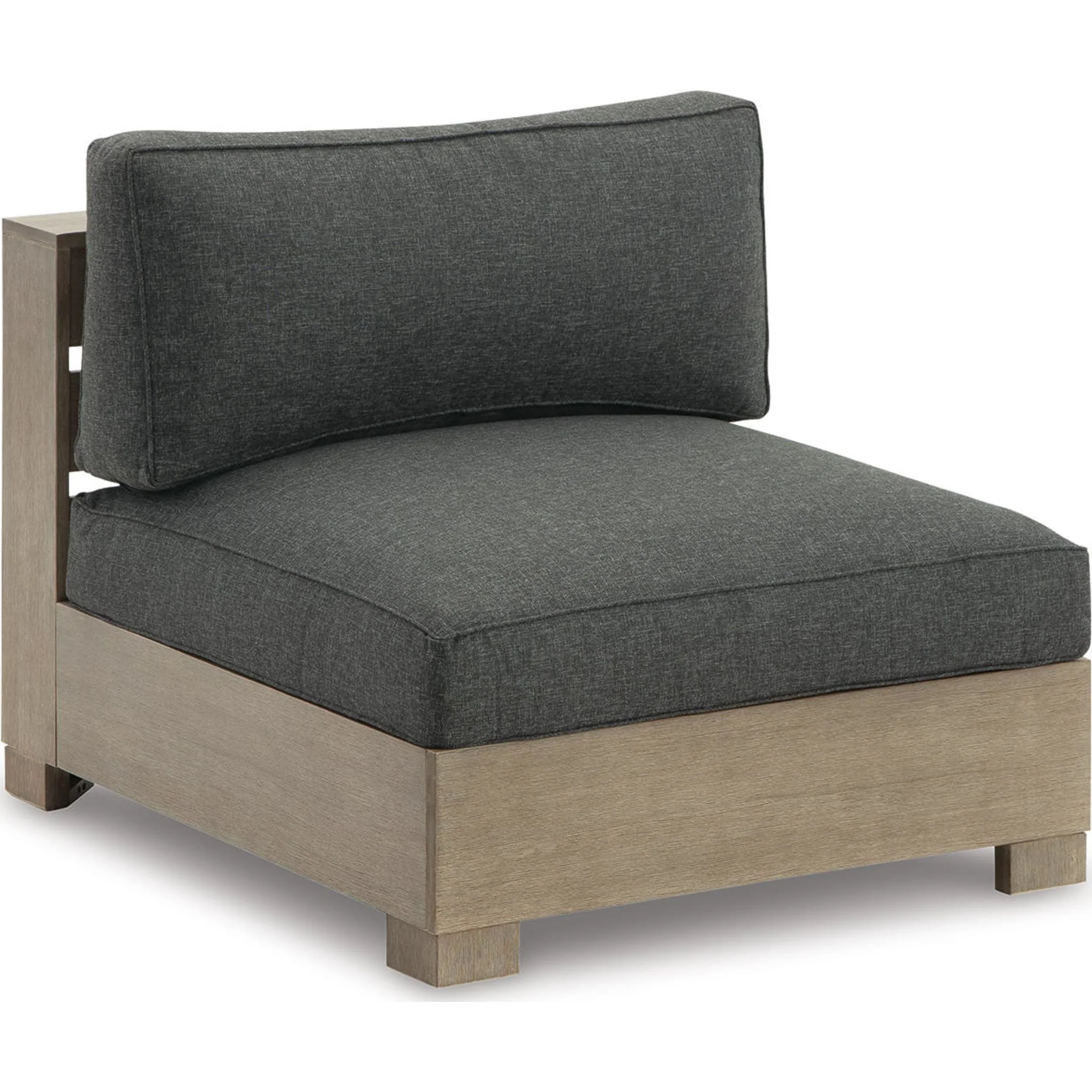 Citrine Park 5 Piece Outdoor Modular Seating - Grey/Brown - Image 6