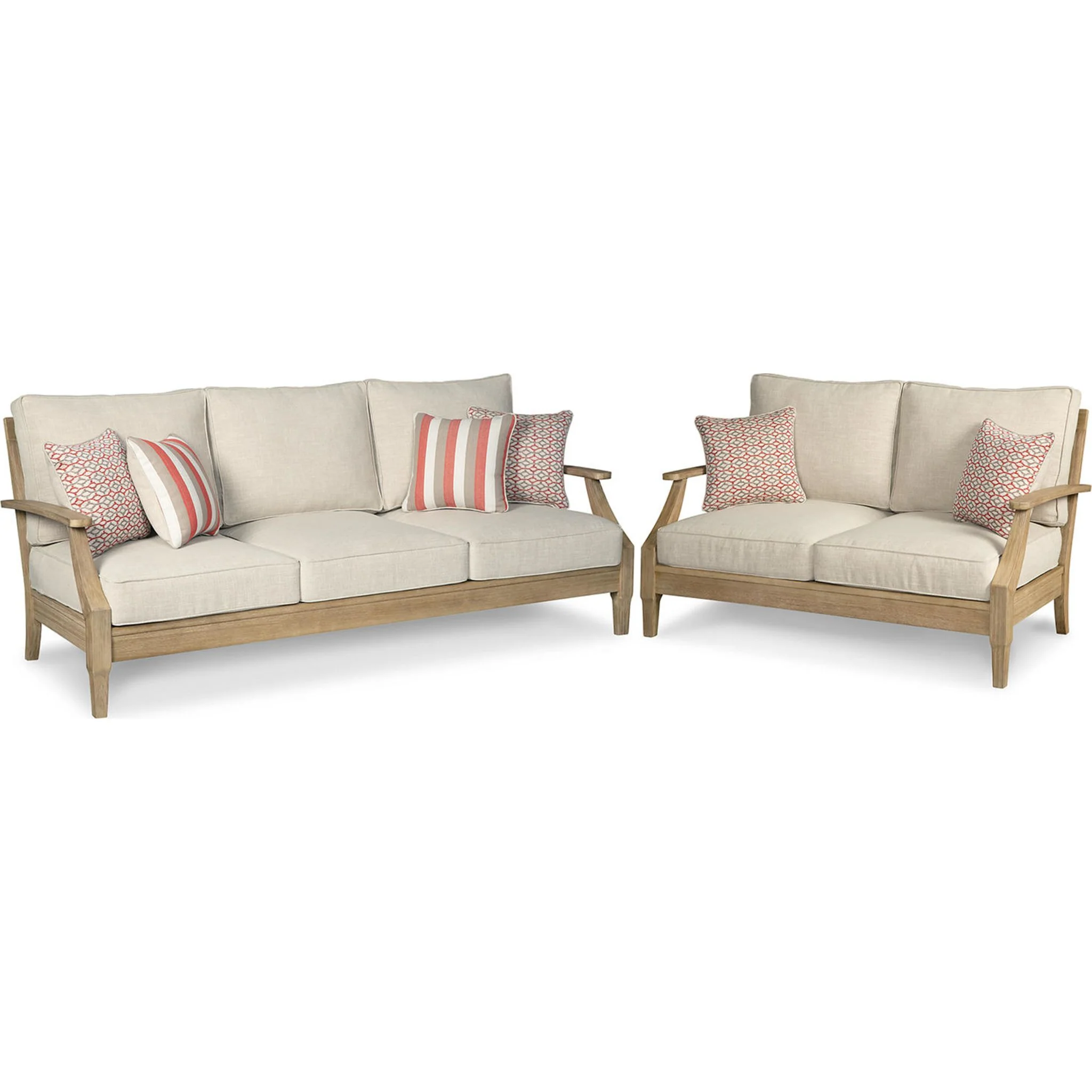 Clare View 2 Piece Outdoor Seating - Beige
