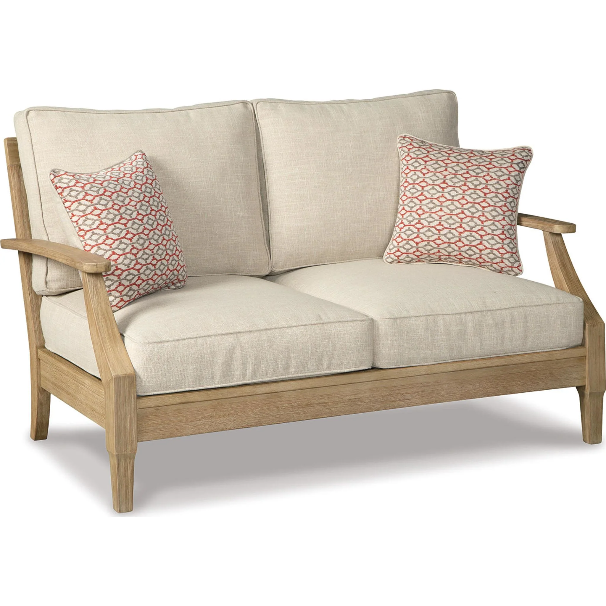 Clare View 2 Piece Outdoor Seating - Beige - Image 6