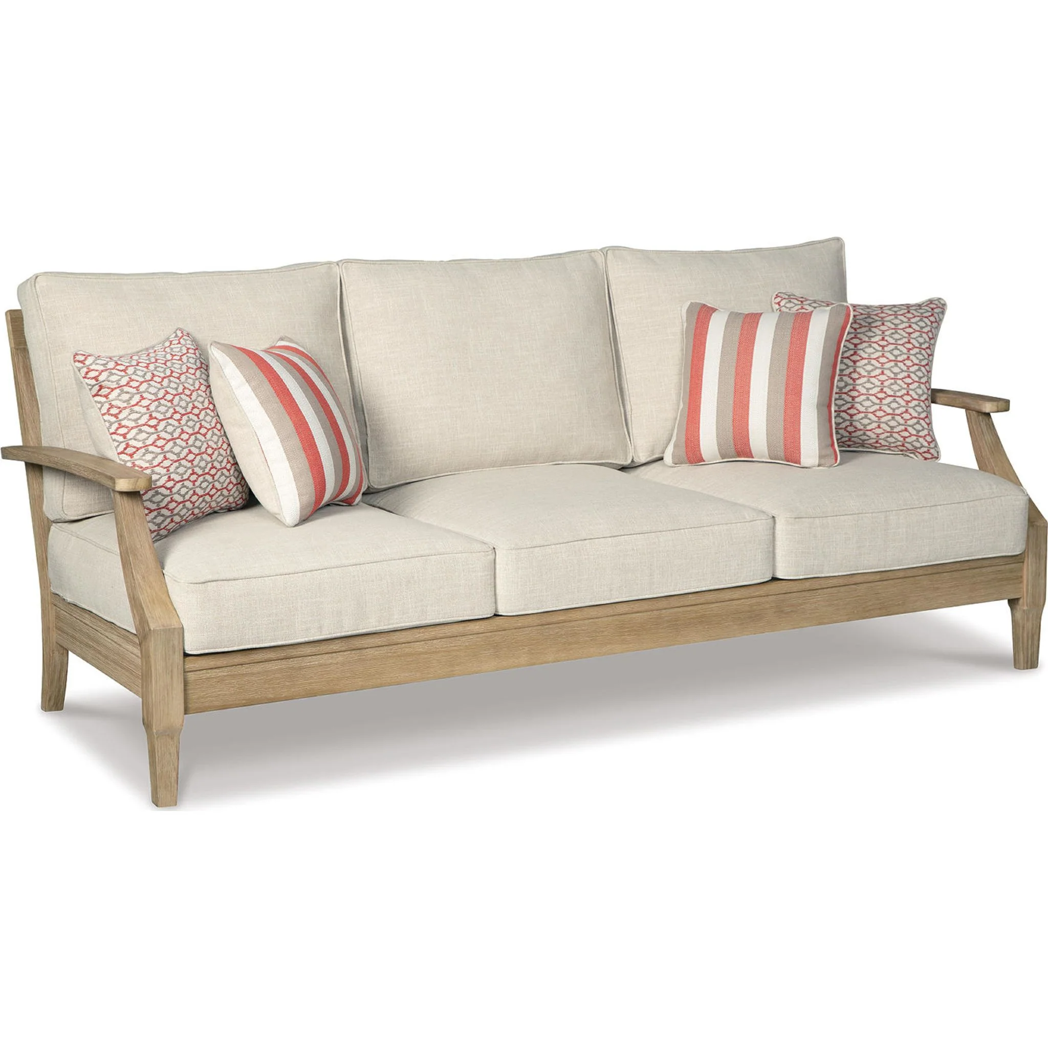 Clare View 3 Piece Outdoor Seating - Beige - Image 12