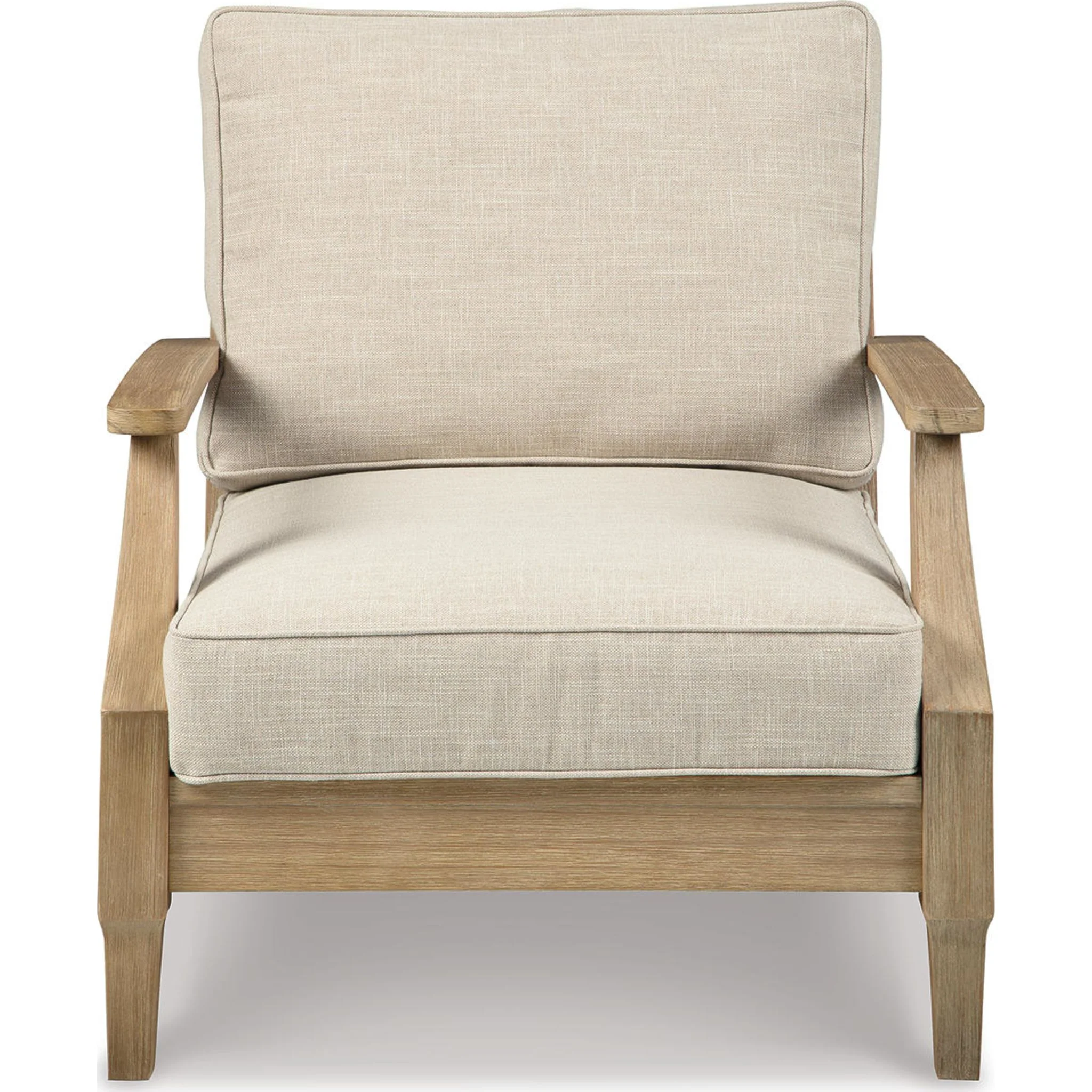 Clare View 4 Piece Outdoor Seating - Beige - Image 8
