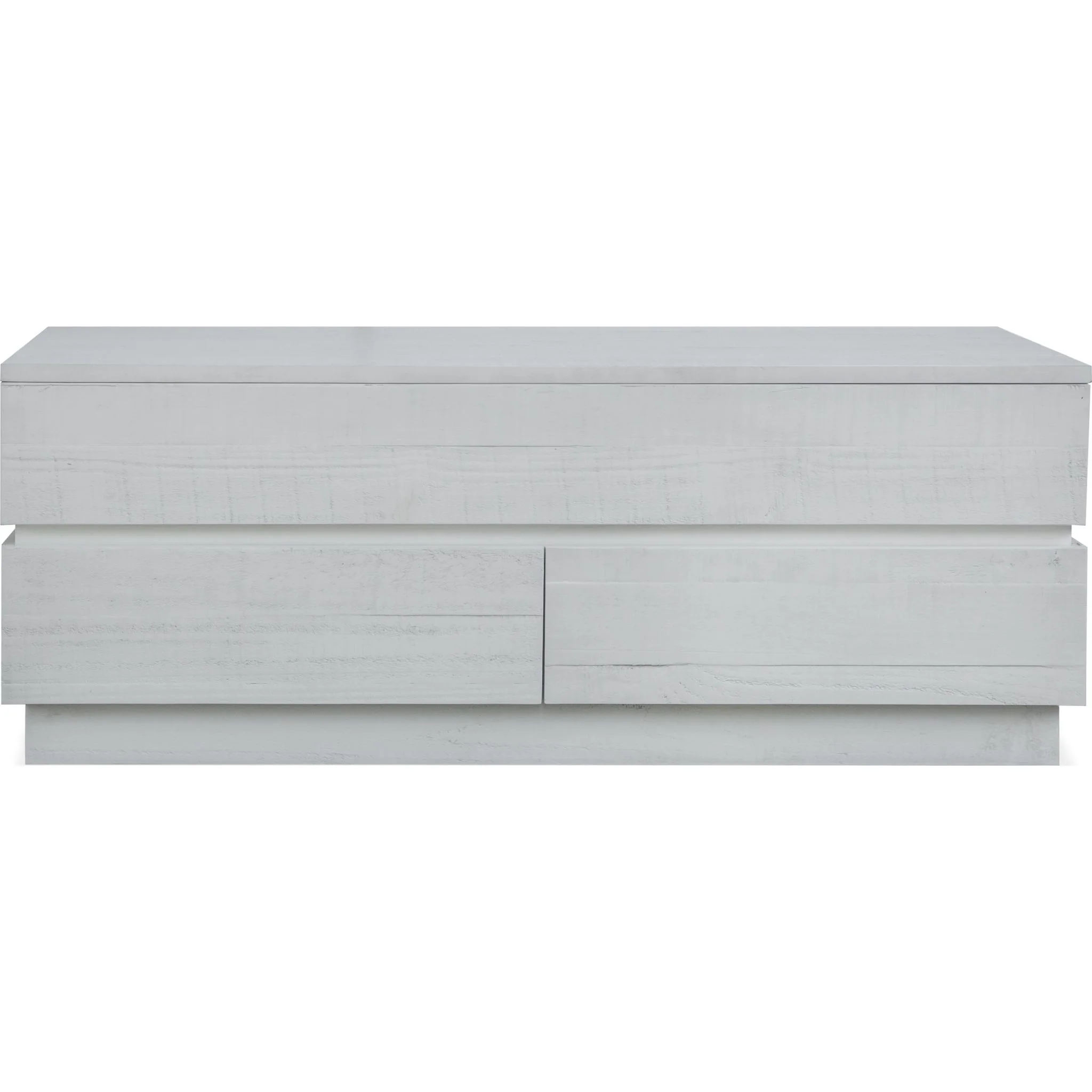 Claudette Coffee Table - Alabaster