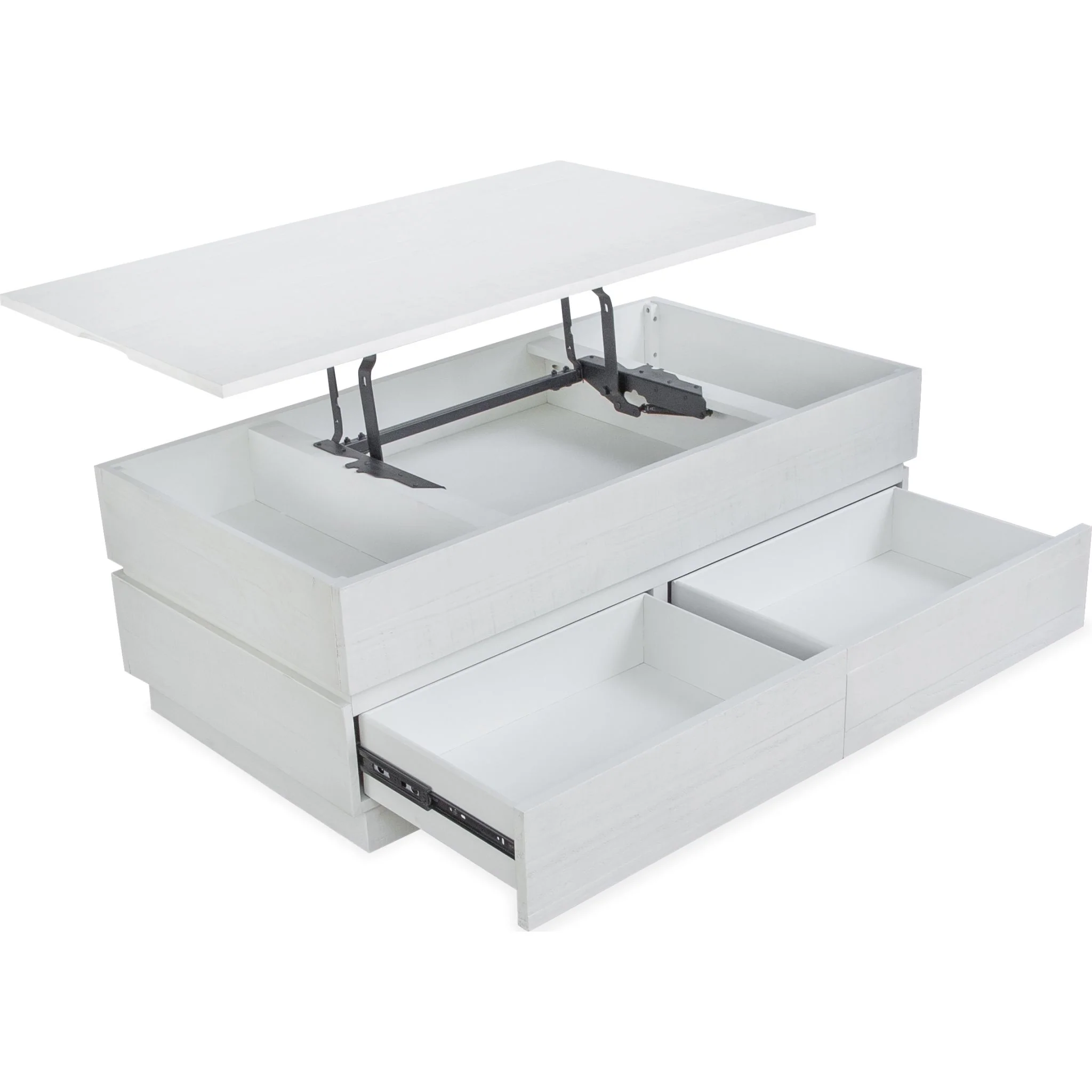 Claudette Coffee Table - Alabaster - Image 4