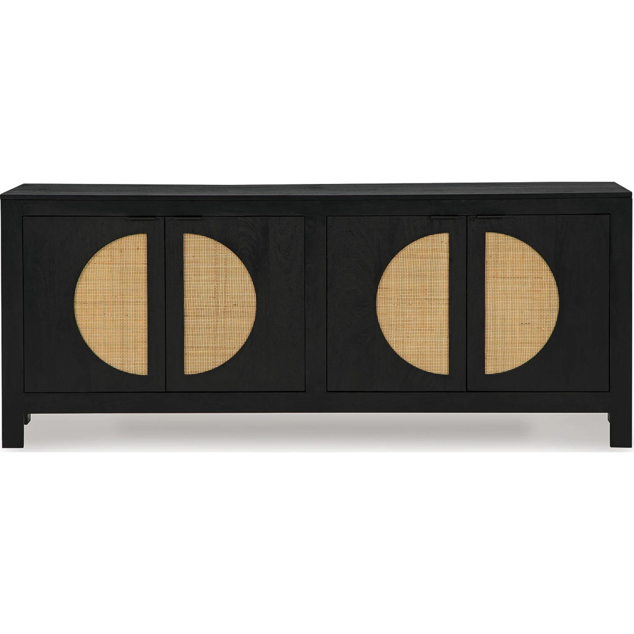Cliffiings Accent Cabinet - Black/Natural - Image 40