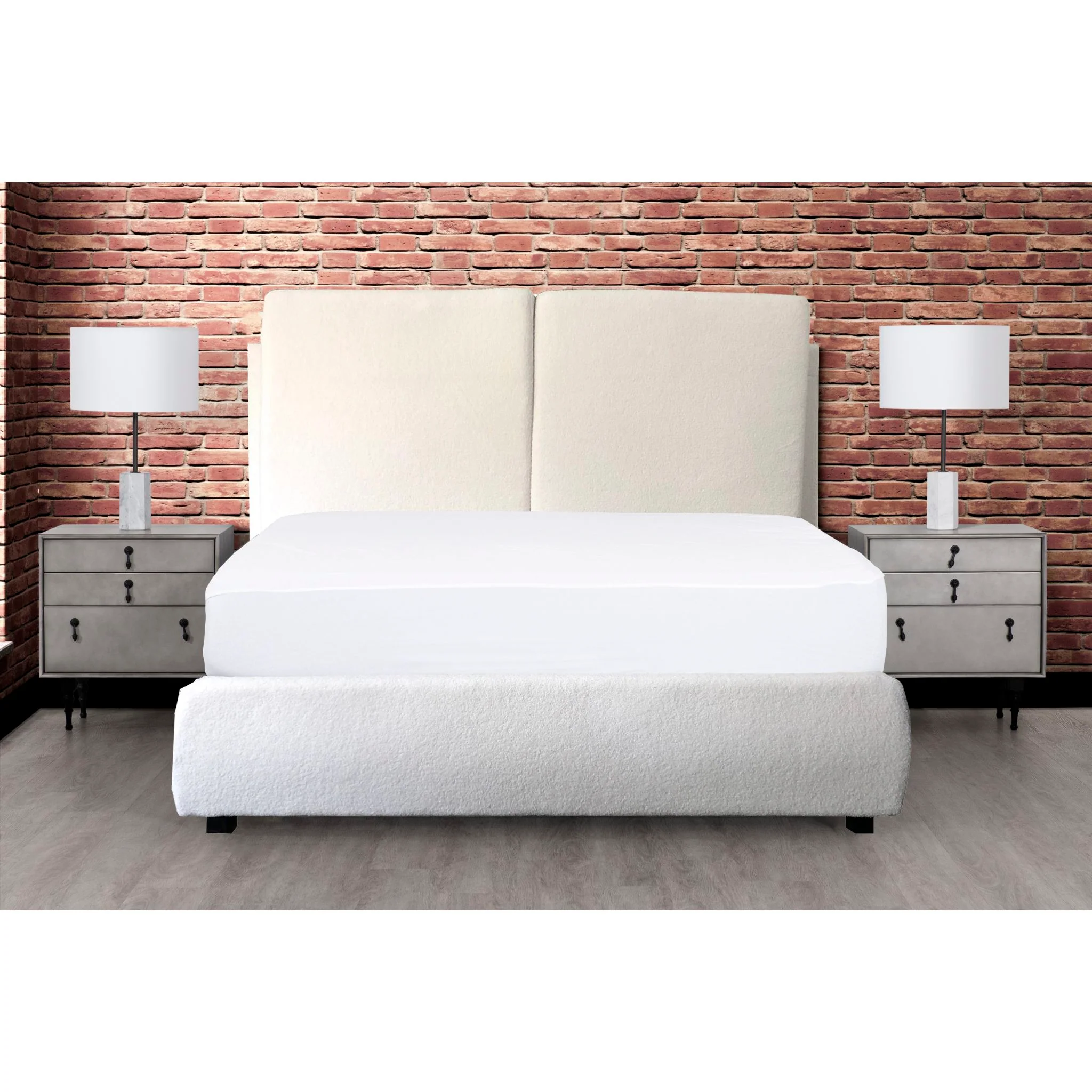 Cloud Platform Bed - Ivory - Image 4