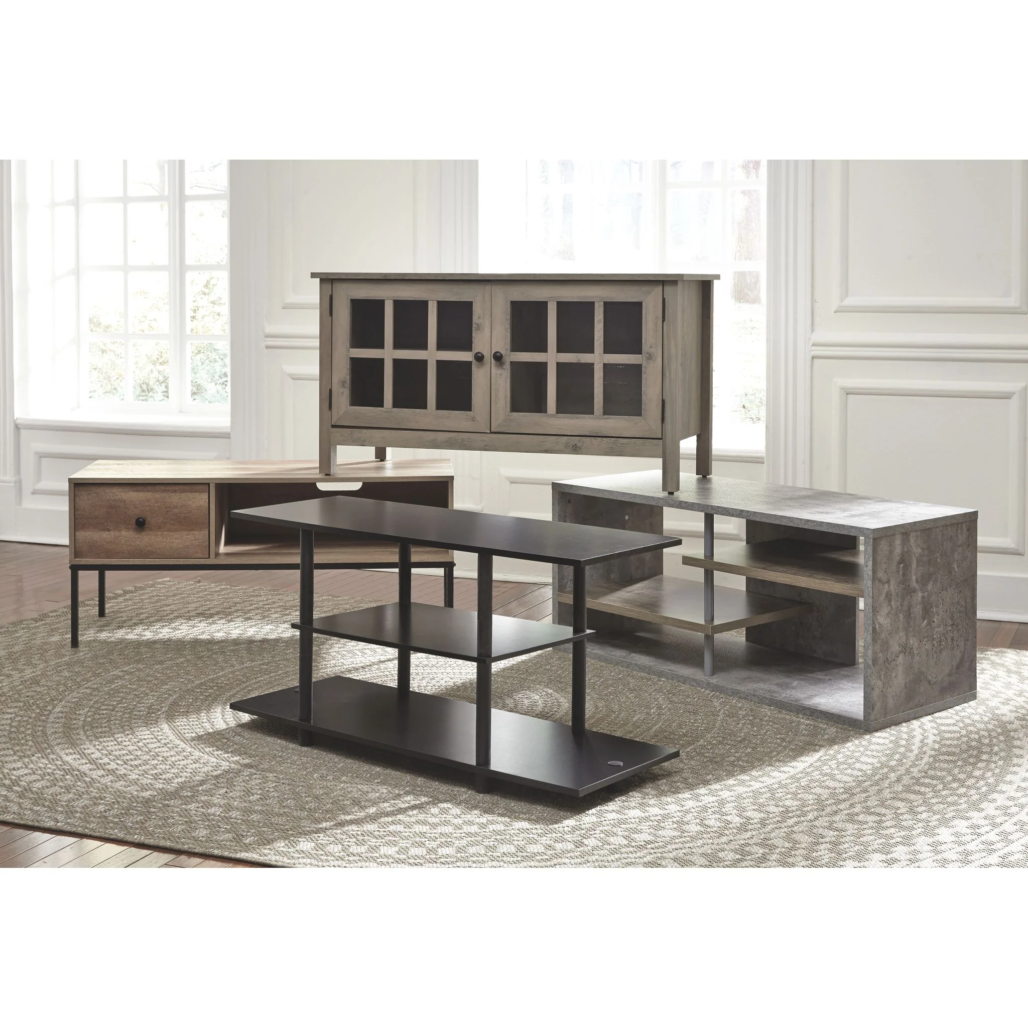Cooperson TV Stand - Black - Image 5