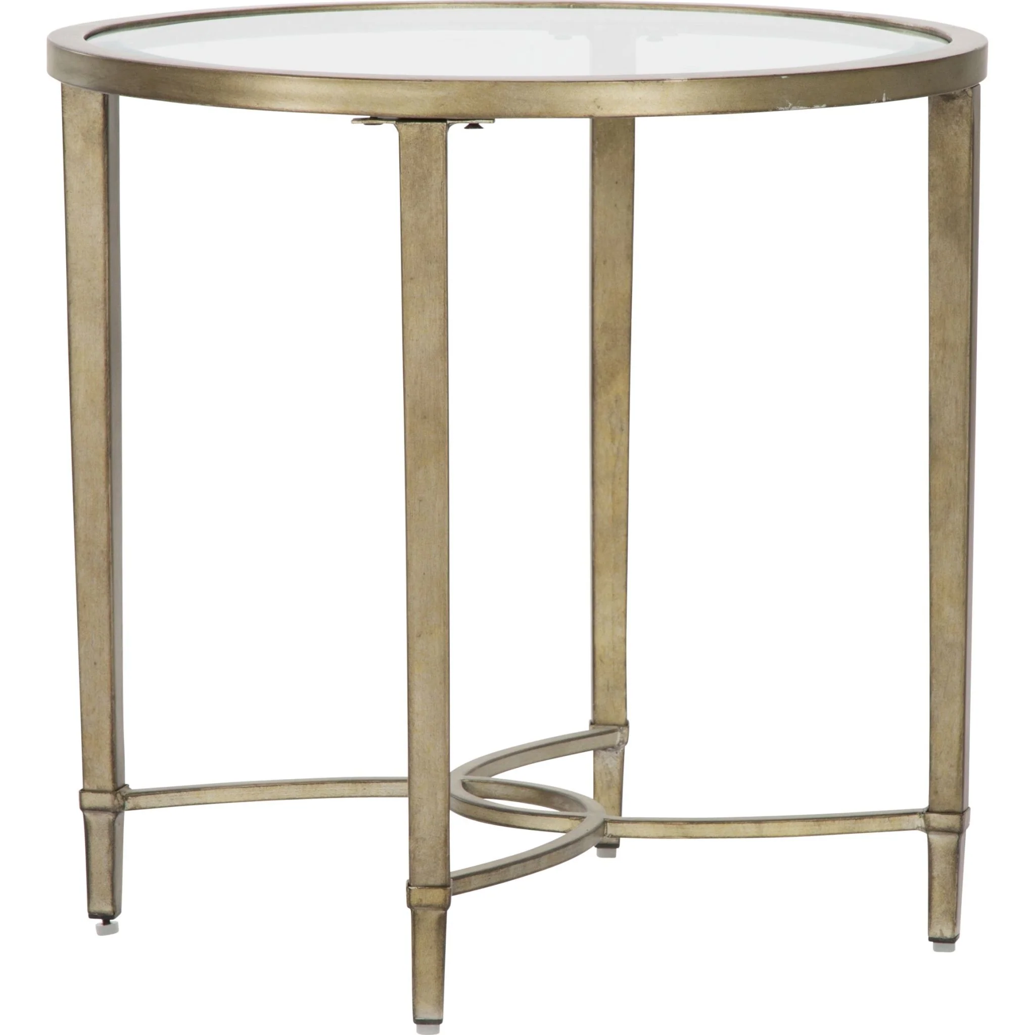 Copia End Table - Antique Silver - Image 2