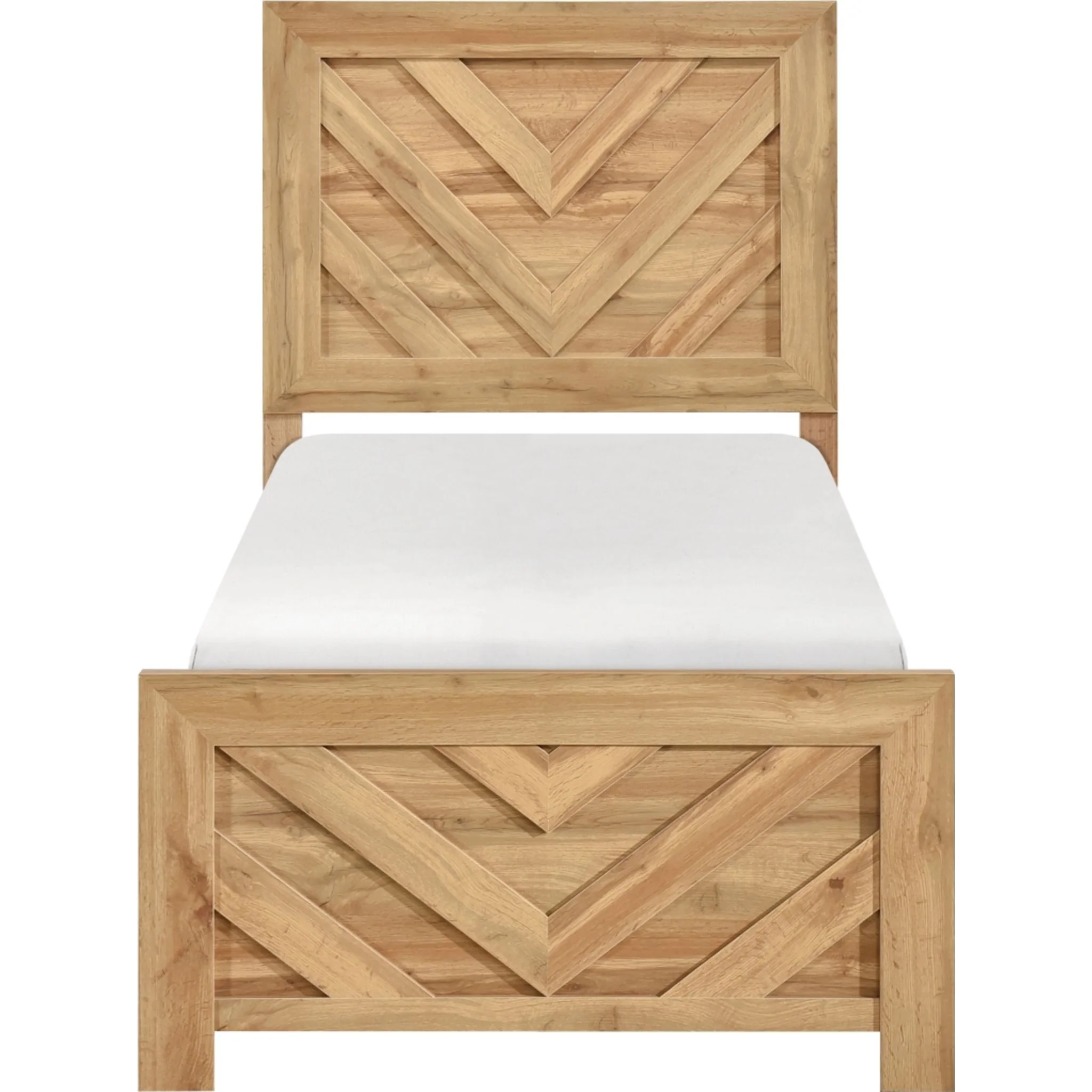 Corbin Panel Bed - Natural - Image 3