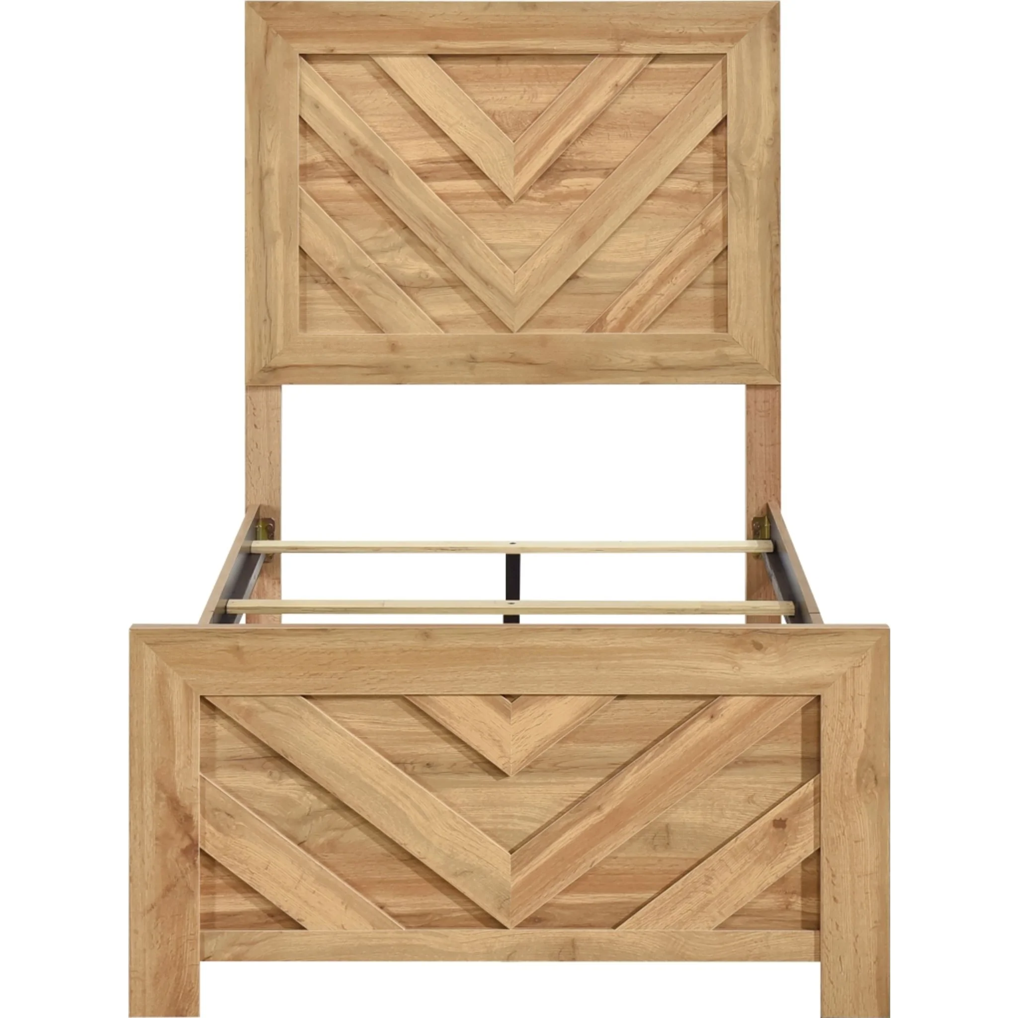 Corbin Panel Bed - Natural - Image 6