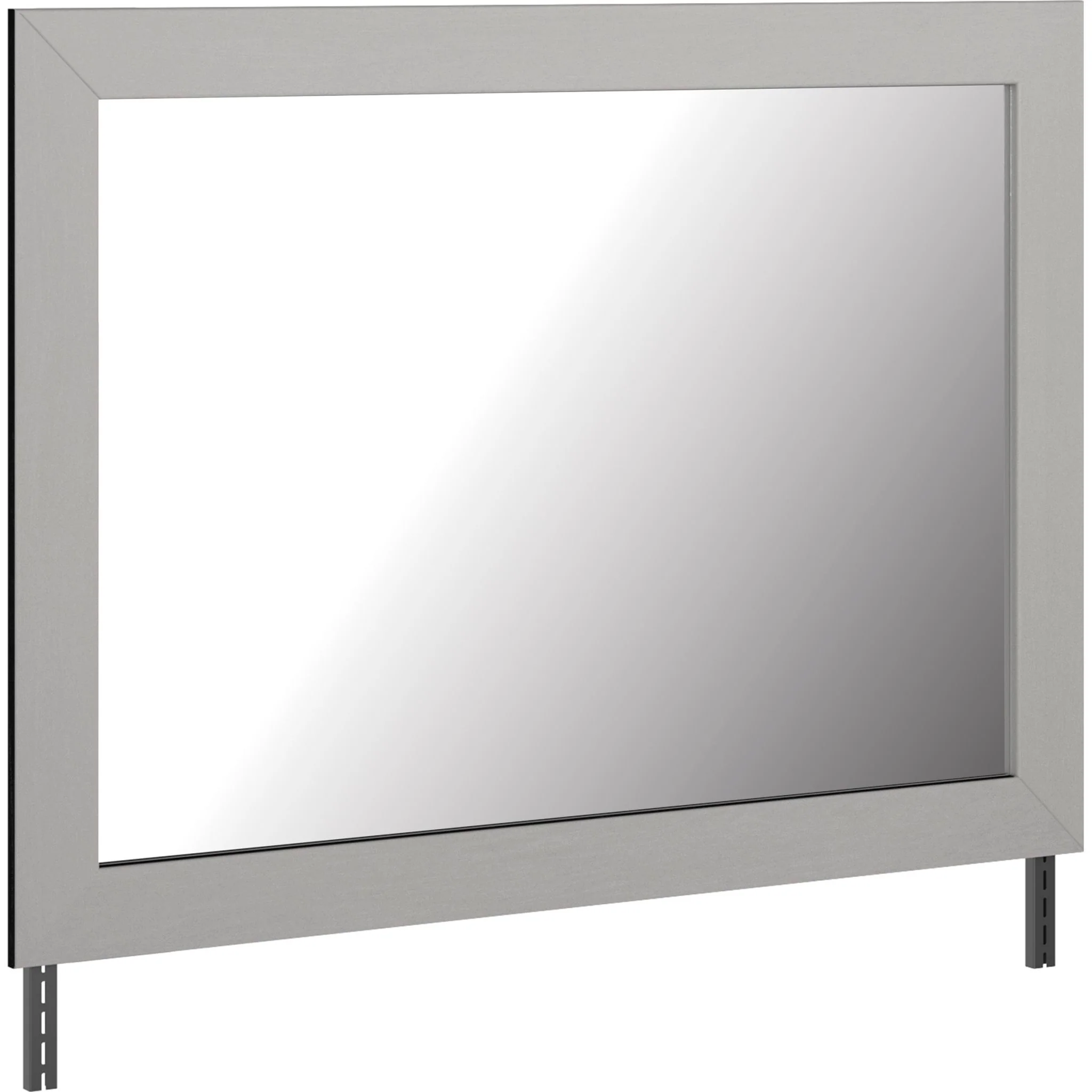 Cottonburg 5 Piece King Panel Bedroom - Light Gray/White - Image 7