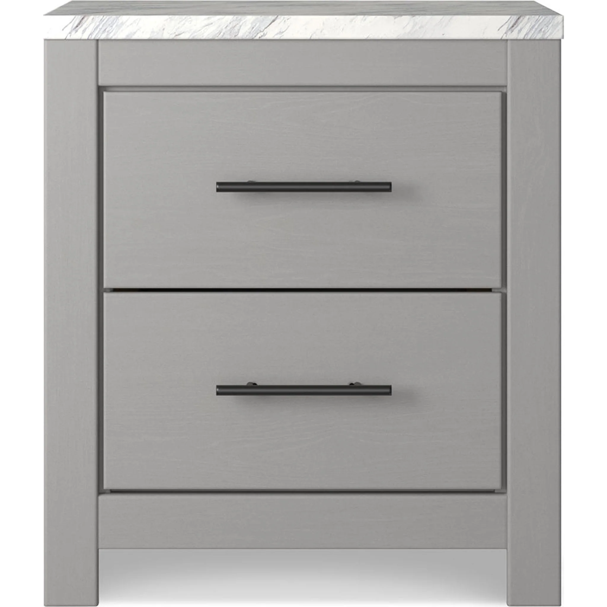 Cottonburg 6 Piece Panel Bedroom - Light Gray/White - Image 17