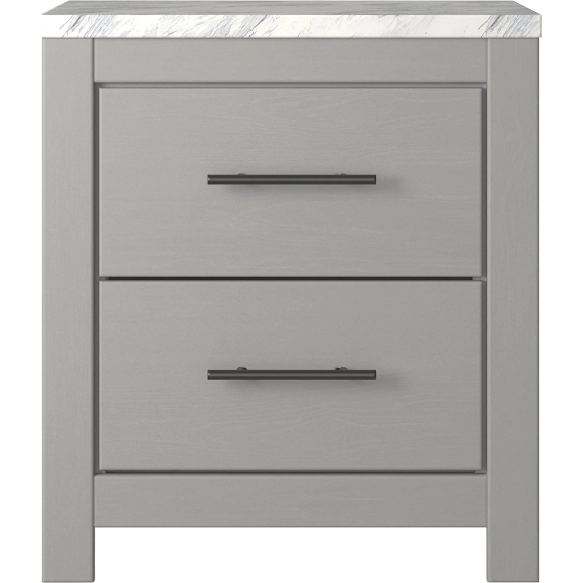 Cottonburg Nightstand - Light Gray/White - Image 3