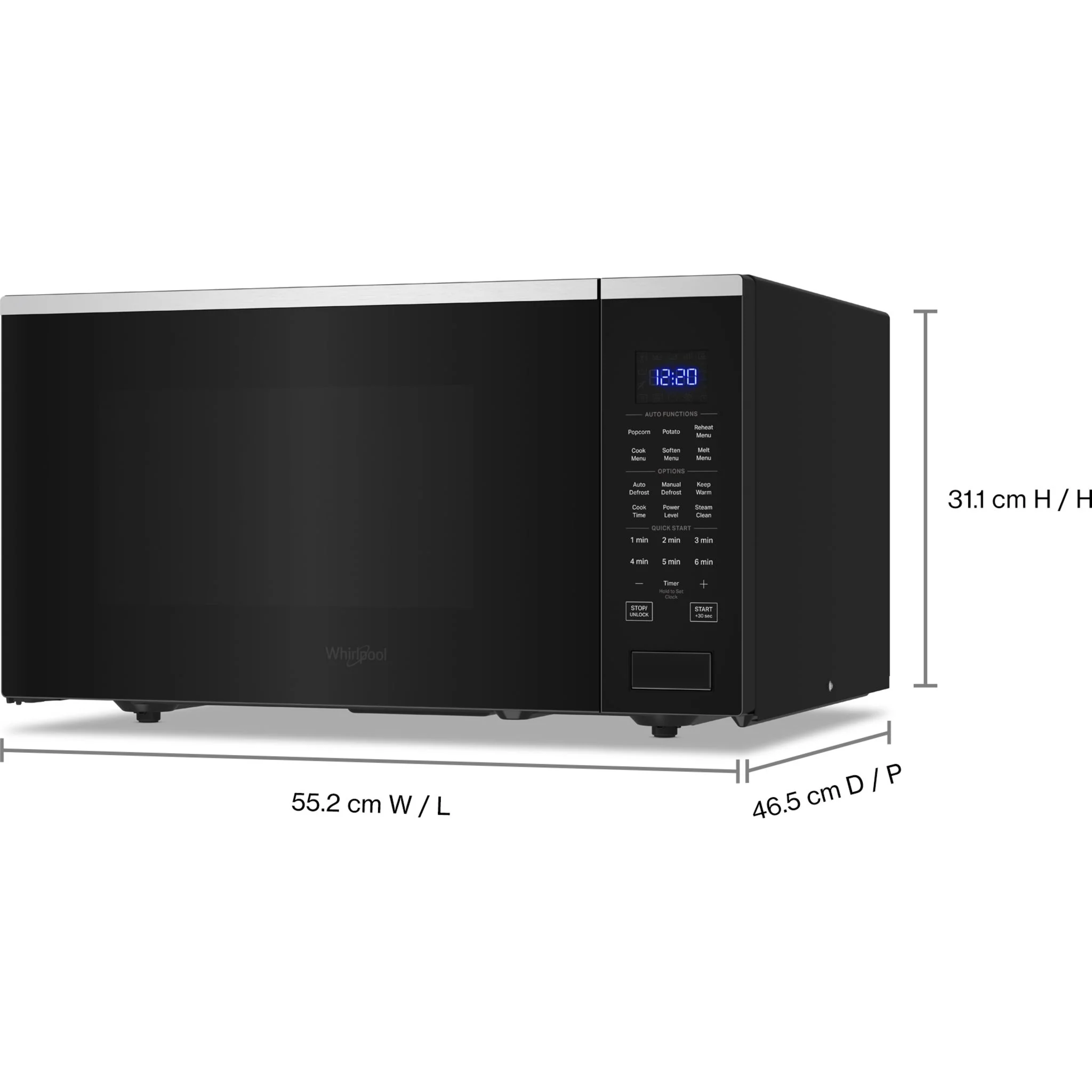 Whirlpool Countertop Microwave (YWMCS7022RS) - Stainless Steel - Image 2