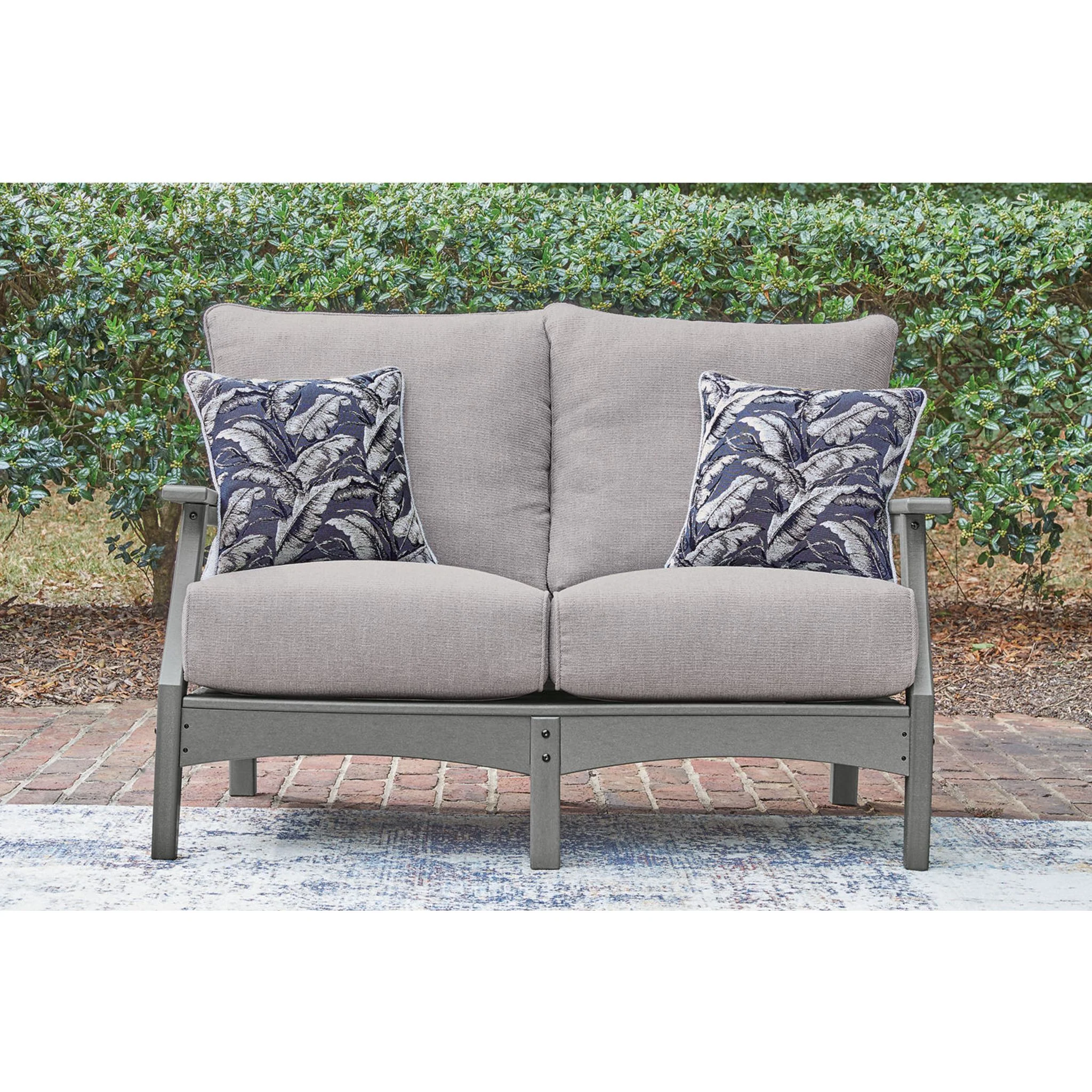 Cove Beach 2 Piece Outdoor Seating - Gray - Image 6