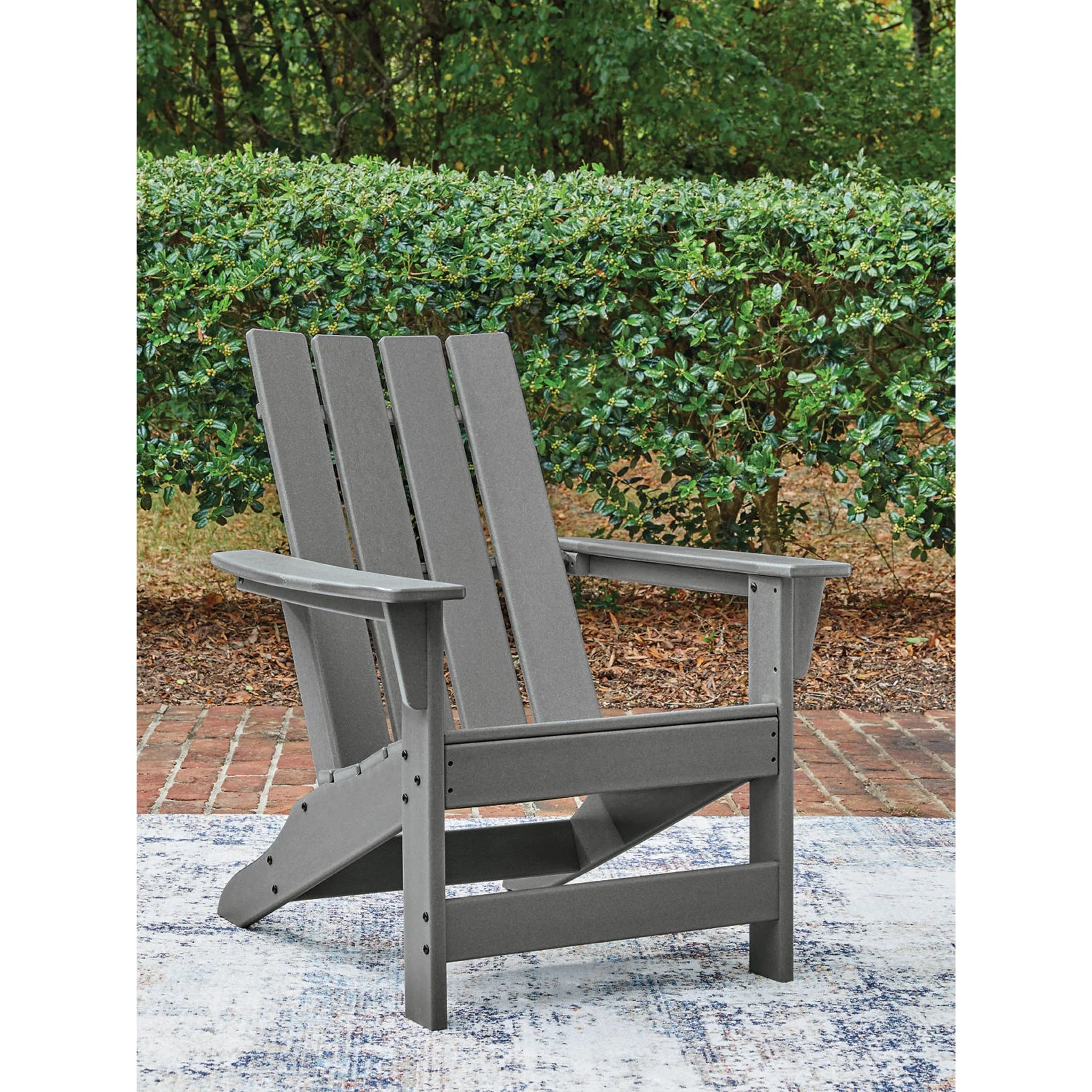 Cove Beach Adirondack Chair - Gray - Image 2