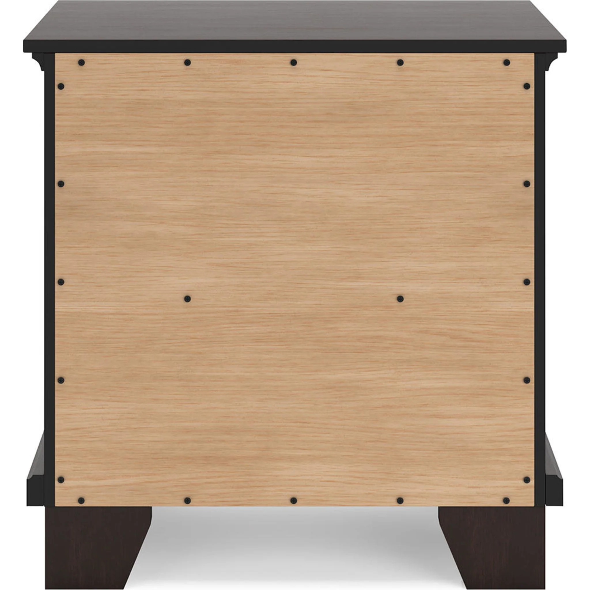 Covetown 6 Piece Twin Panel Bedroom - Dark Brown - Image 21