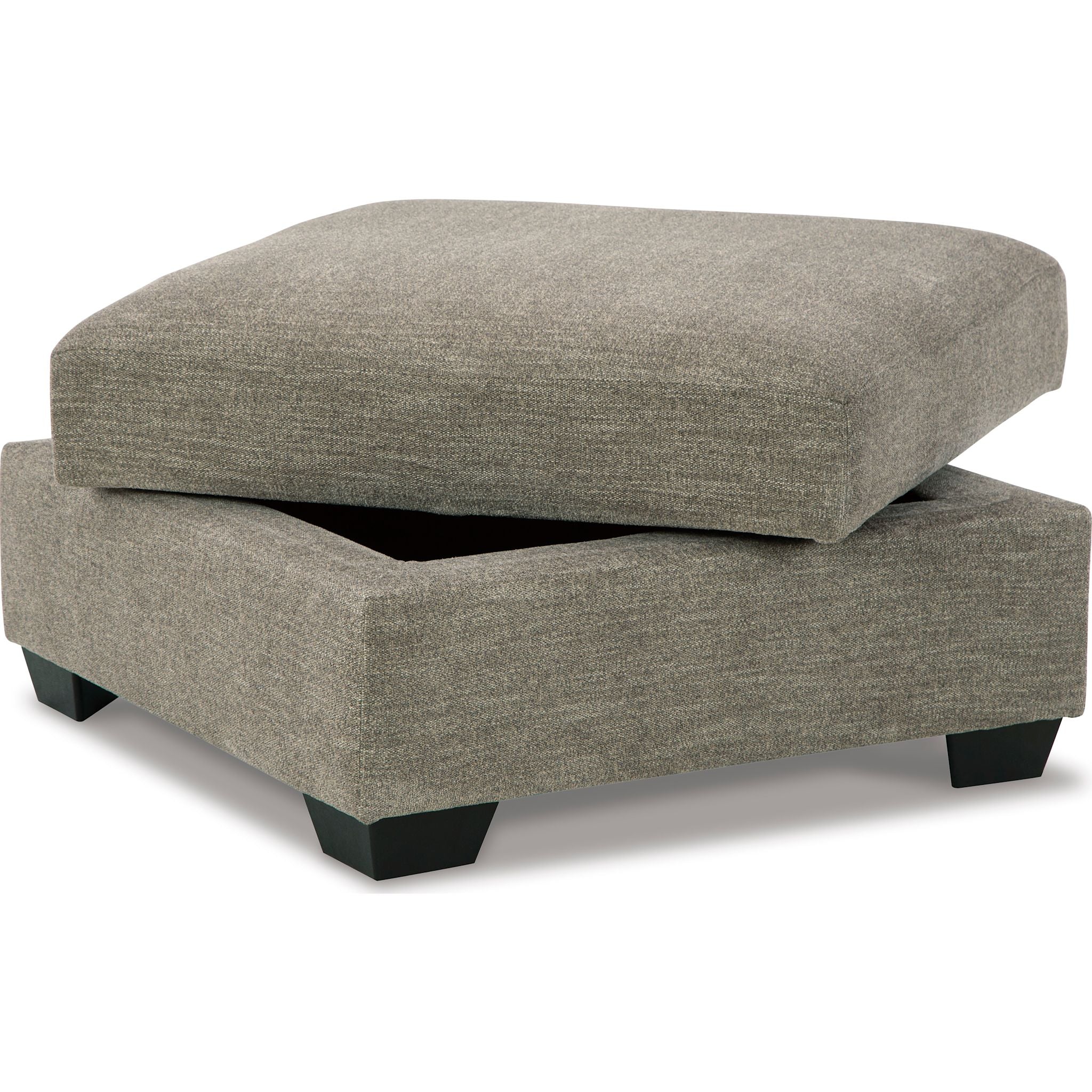 Creswell Storage Ottoman - Stone - Image 6