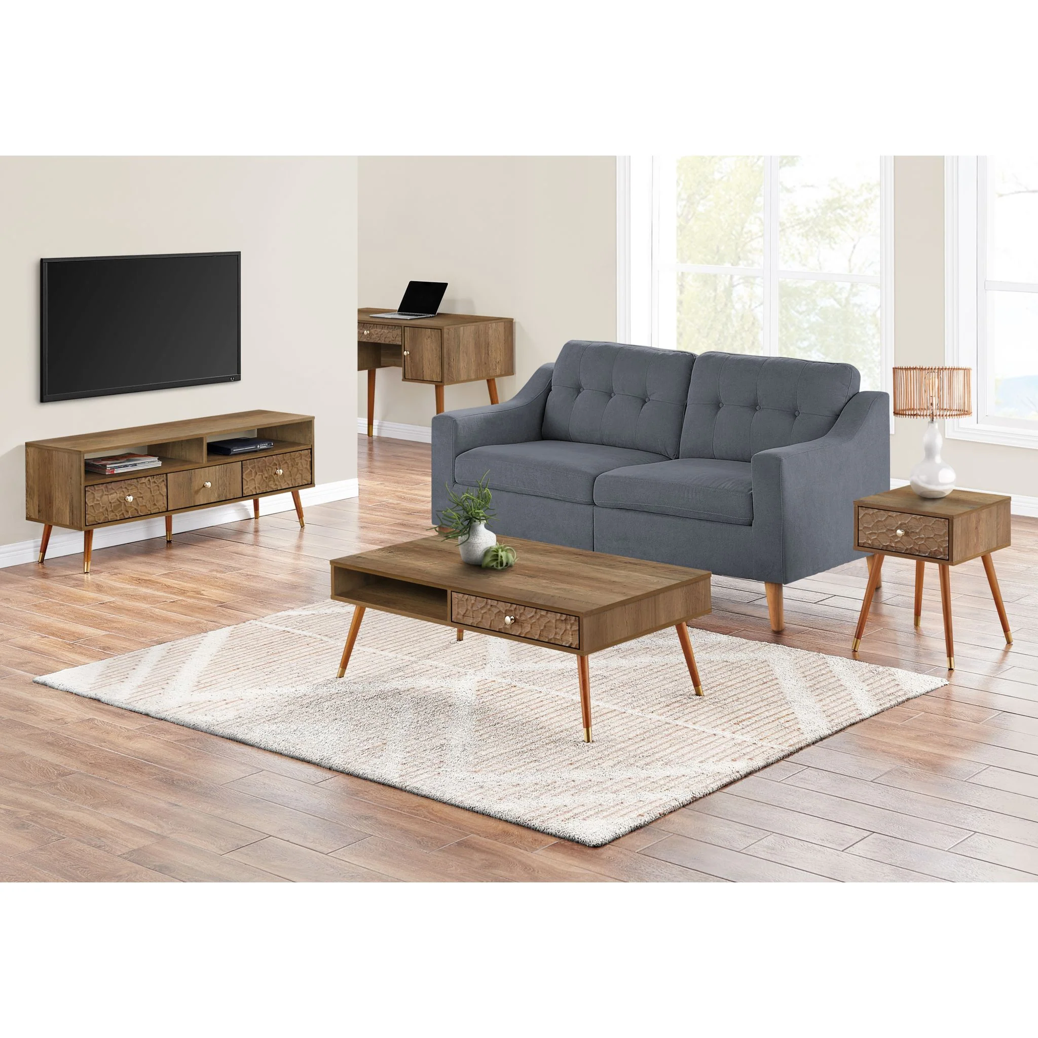 Cristina Coffee Table - Walnut - Image 10