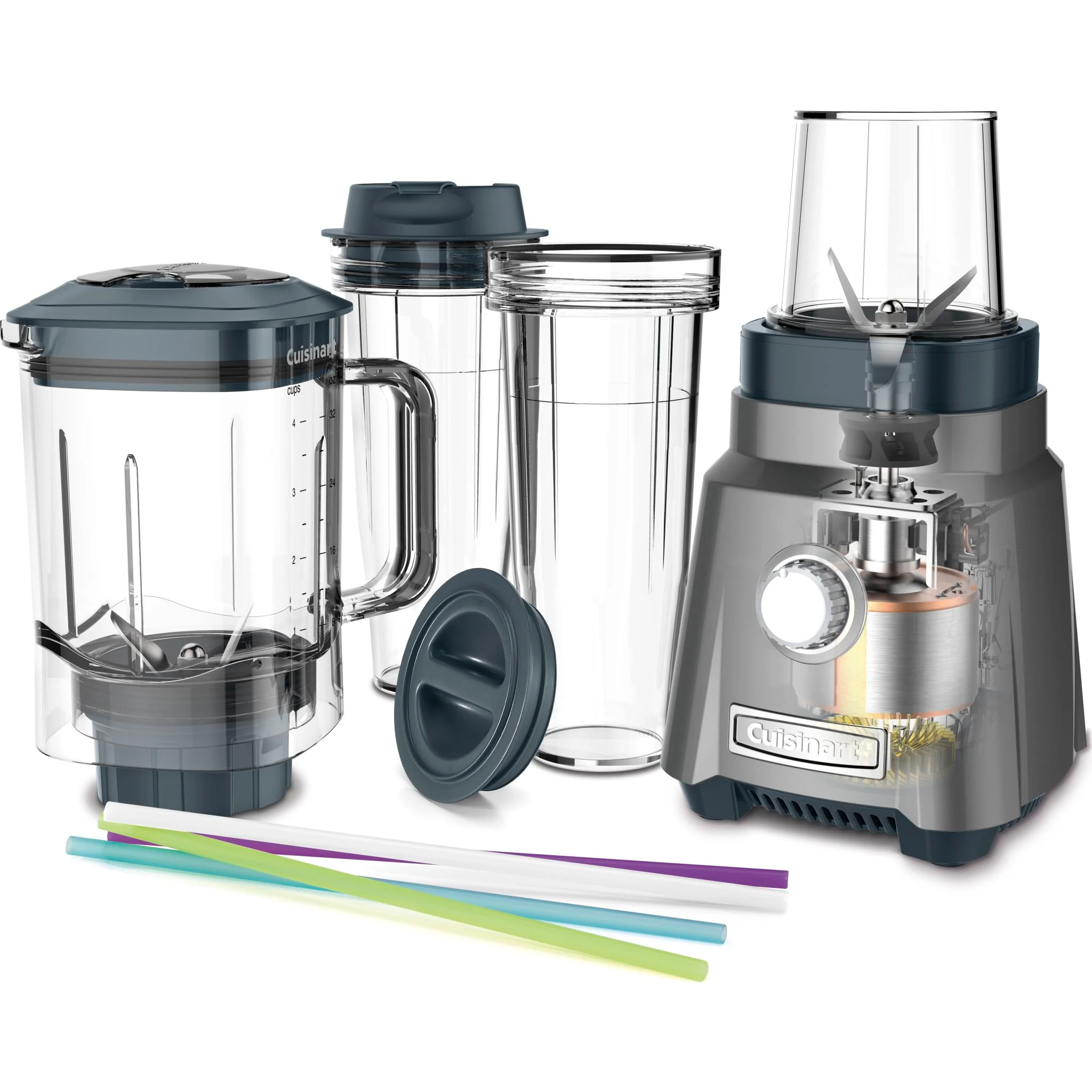 Cuisinart 1 Peak HP Compact Blender (CPB-380C) - Gun Metal - Image 2